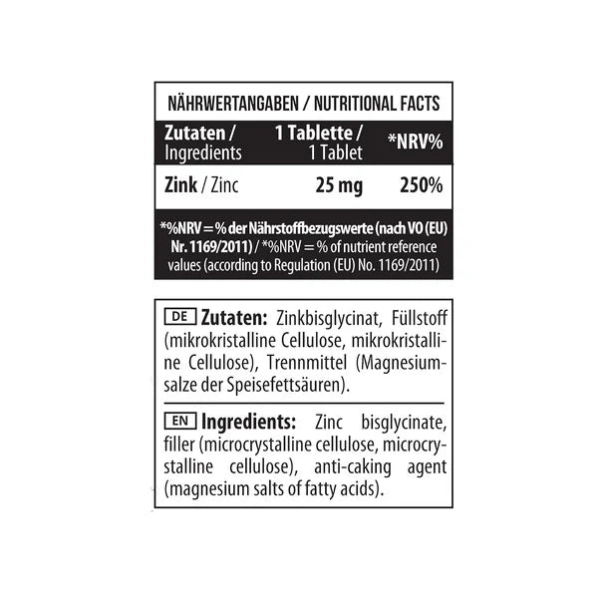 MST Zinc Chelate Bisglycinate (90 Tabletten)