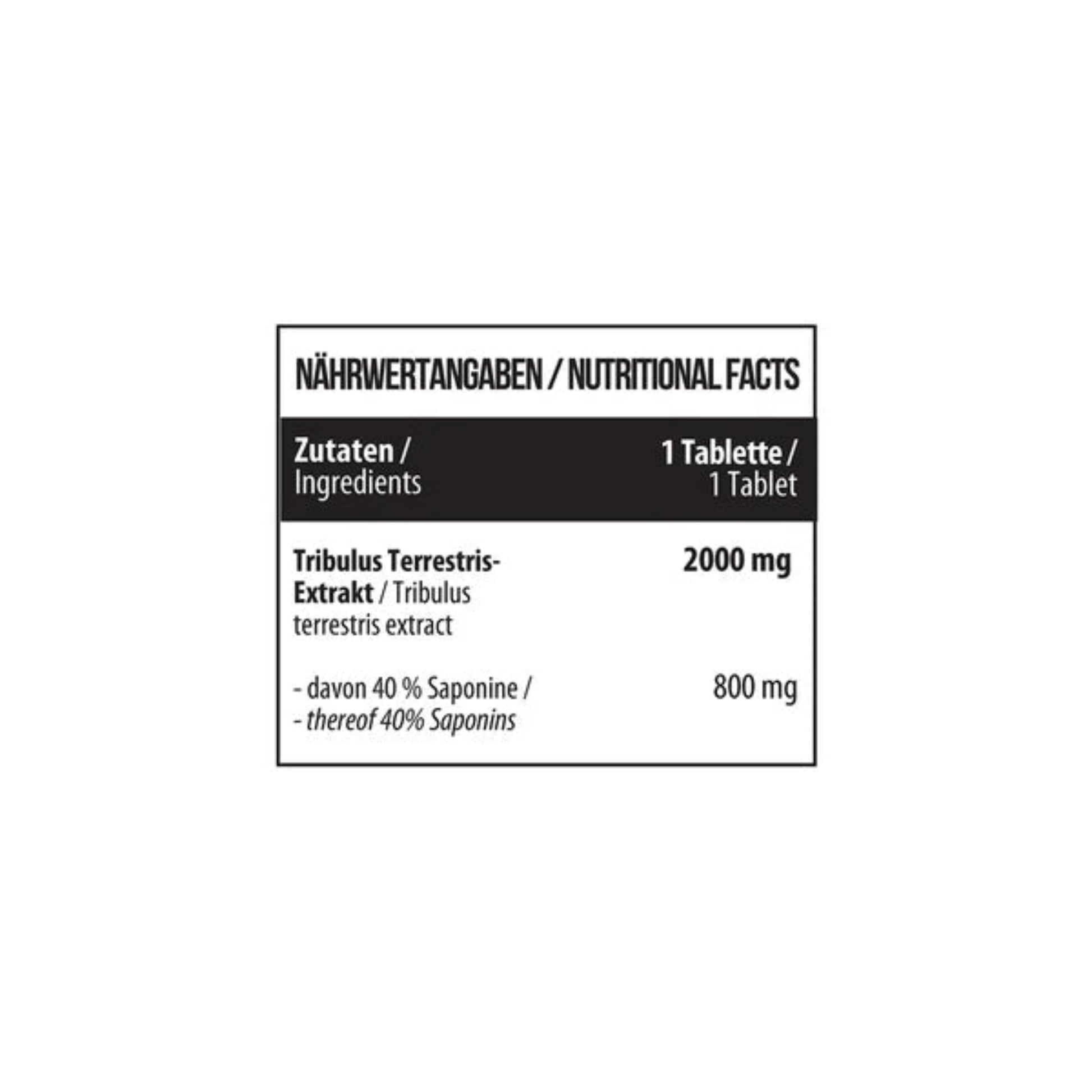 MST Healthy Tribulus 2000mg (60 Tabletten)