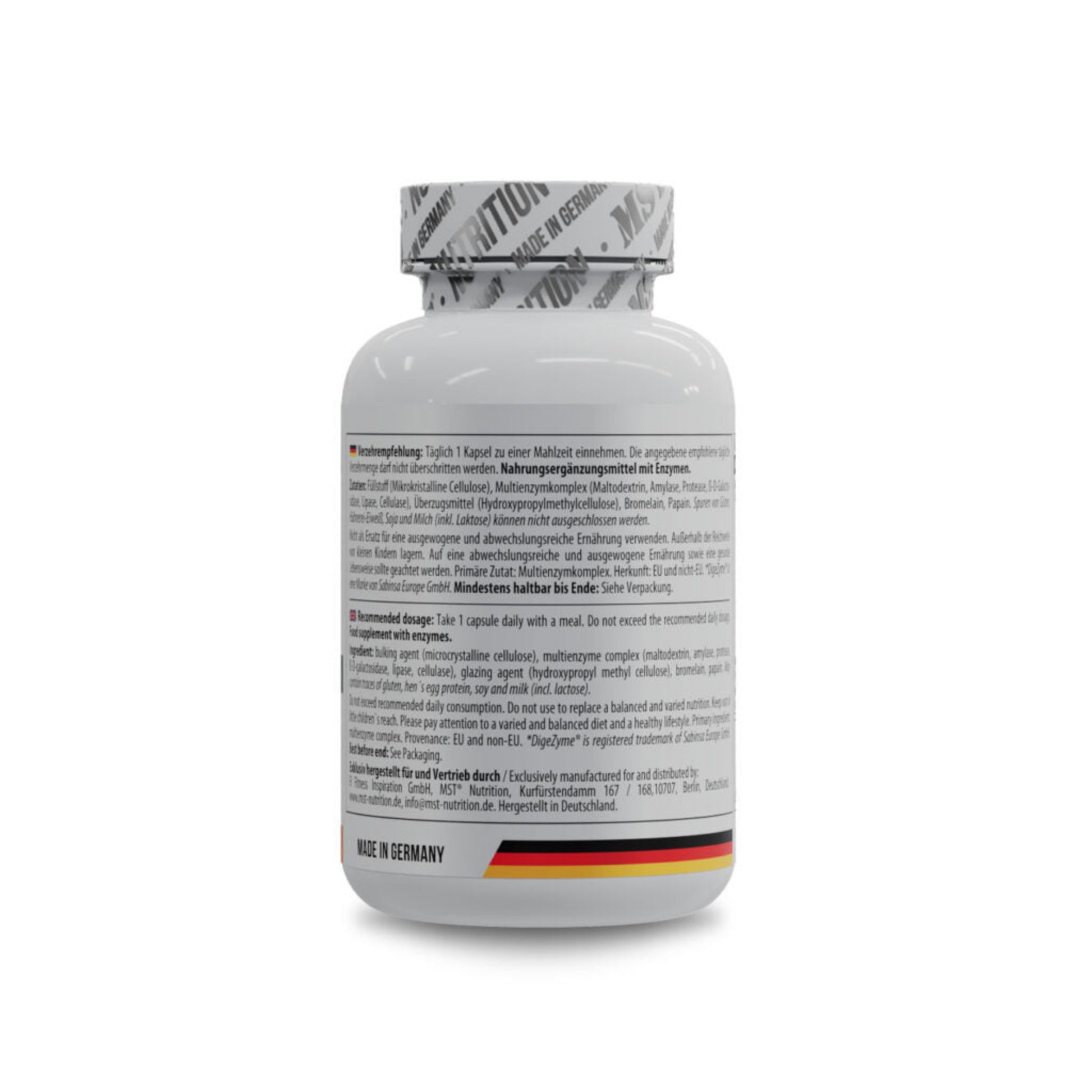 MST Enzymes DigeZyme® (120 Kapseln)