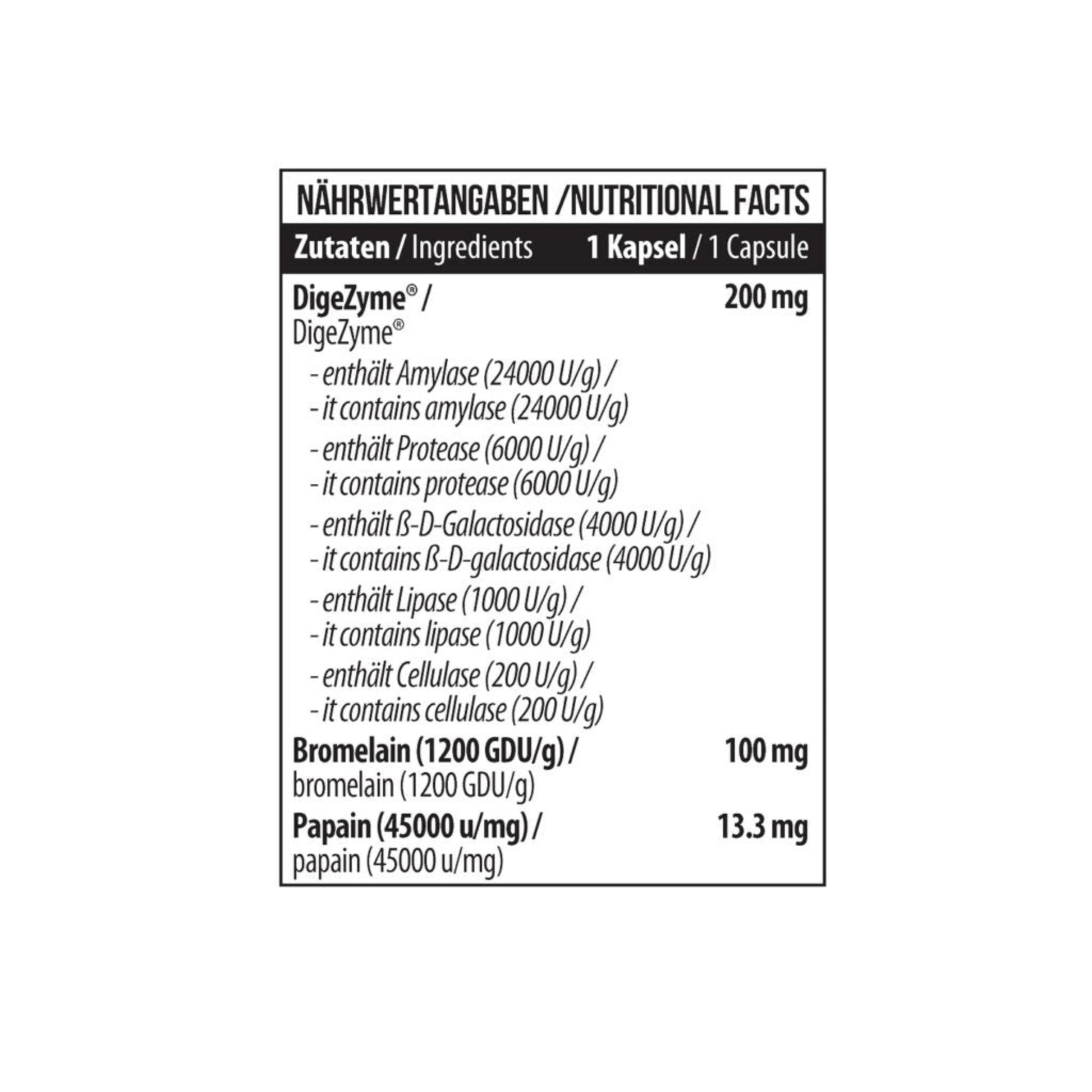 MST Enzymes DigeZyme® (120 Kapseln)