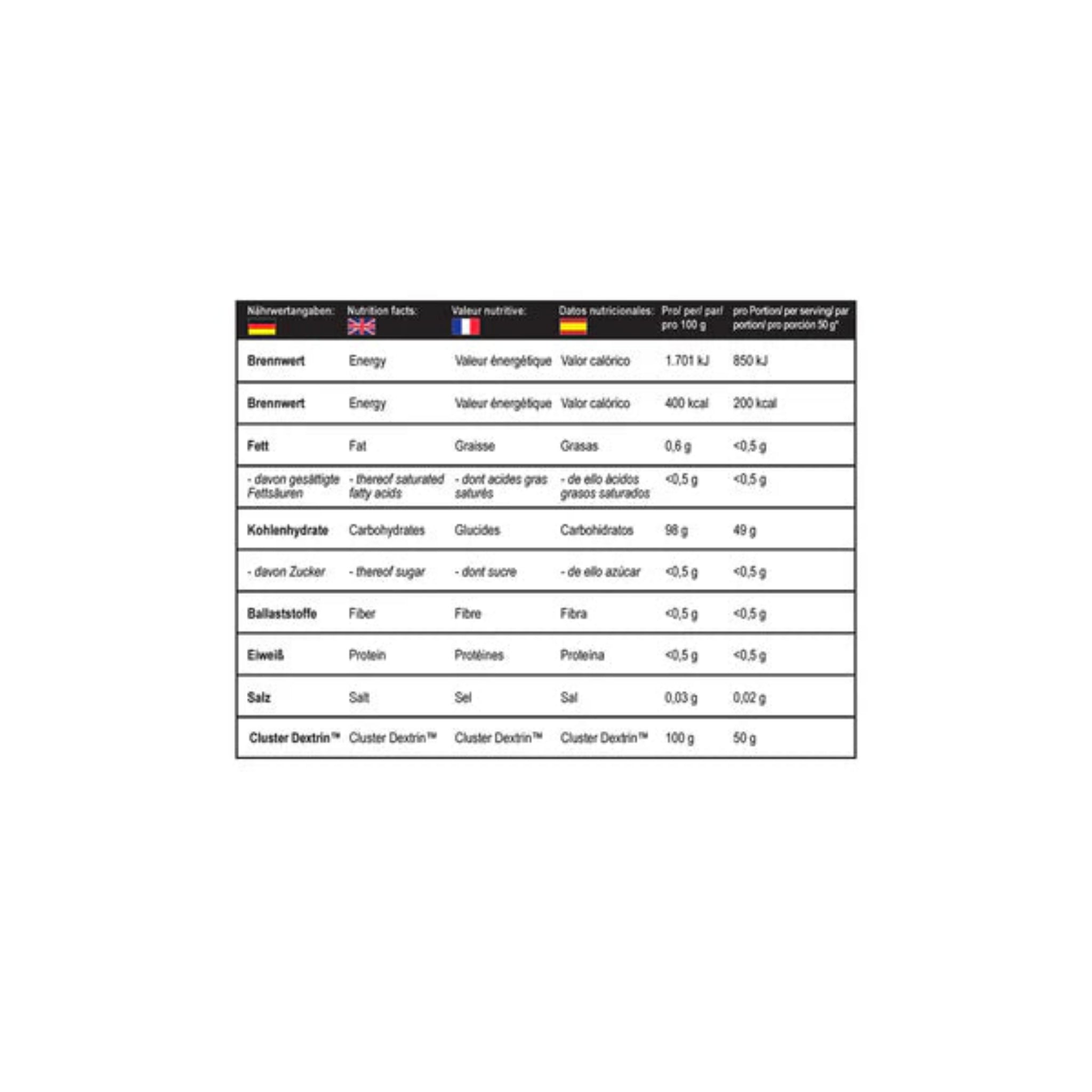 MST Cluster Dextrin® Unflavored (1000g)