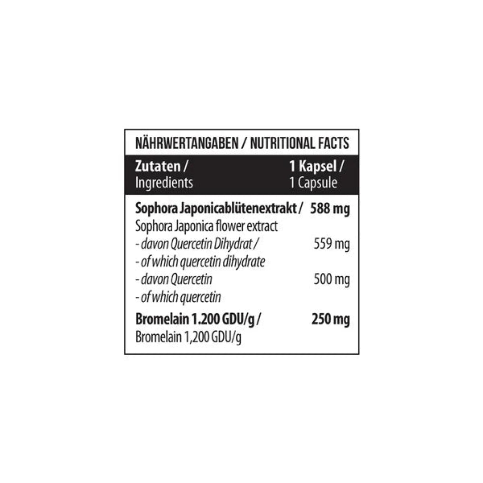 MST Quercetin Bromelain (60 Kapseln)