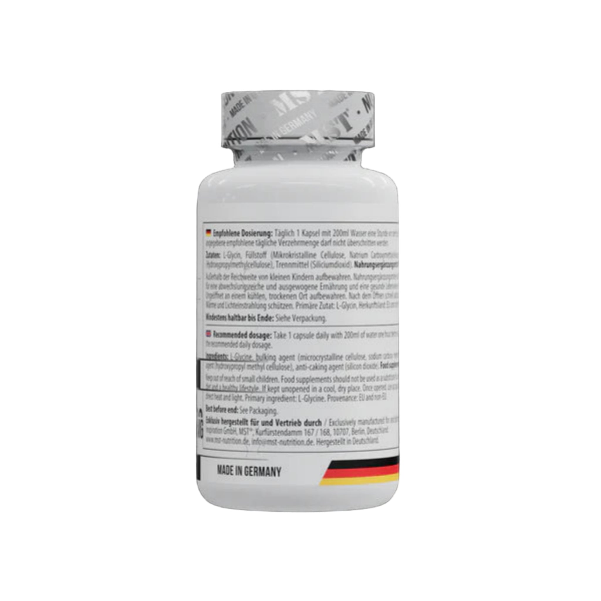MST Glycine 1000mg (60 Kapseln)
