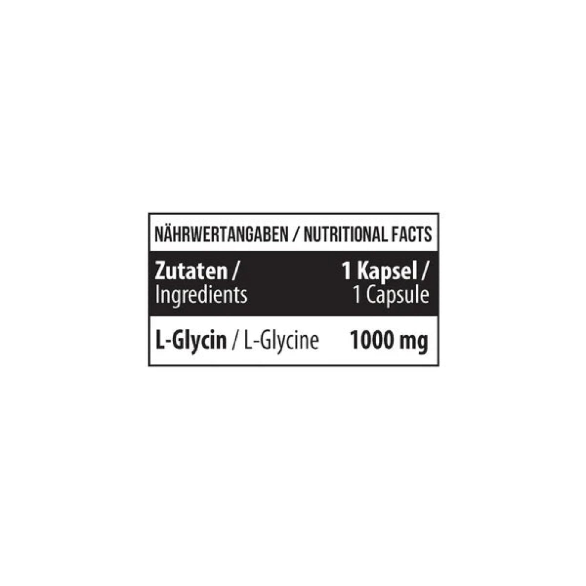 MST Glycine 1000mg (60 Kapseln)