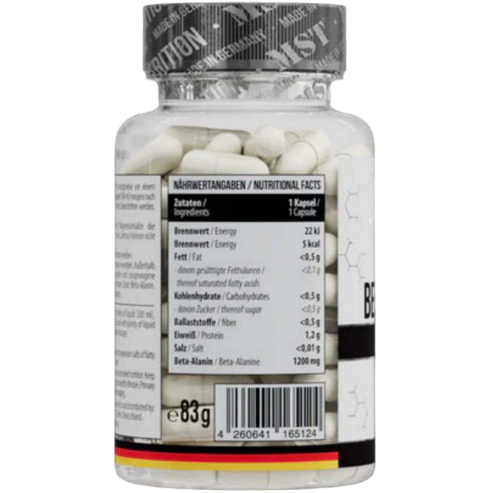 MST Beta Alanine 1200mg (60 Kapseln)