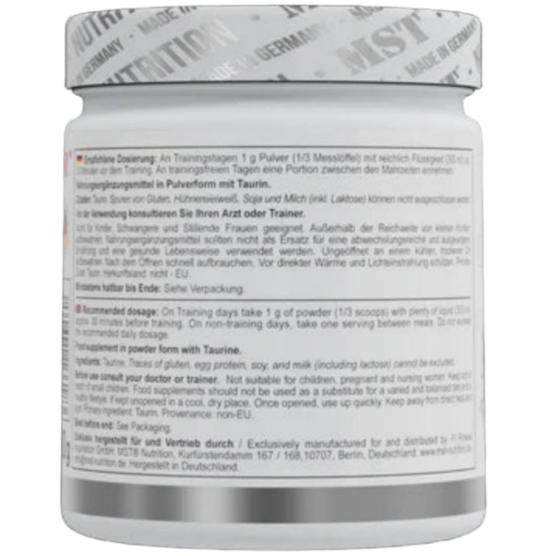 MST Taurine Pulver (300g)
