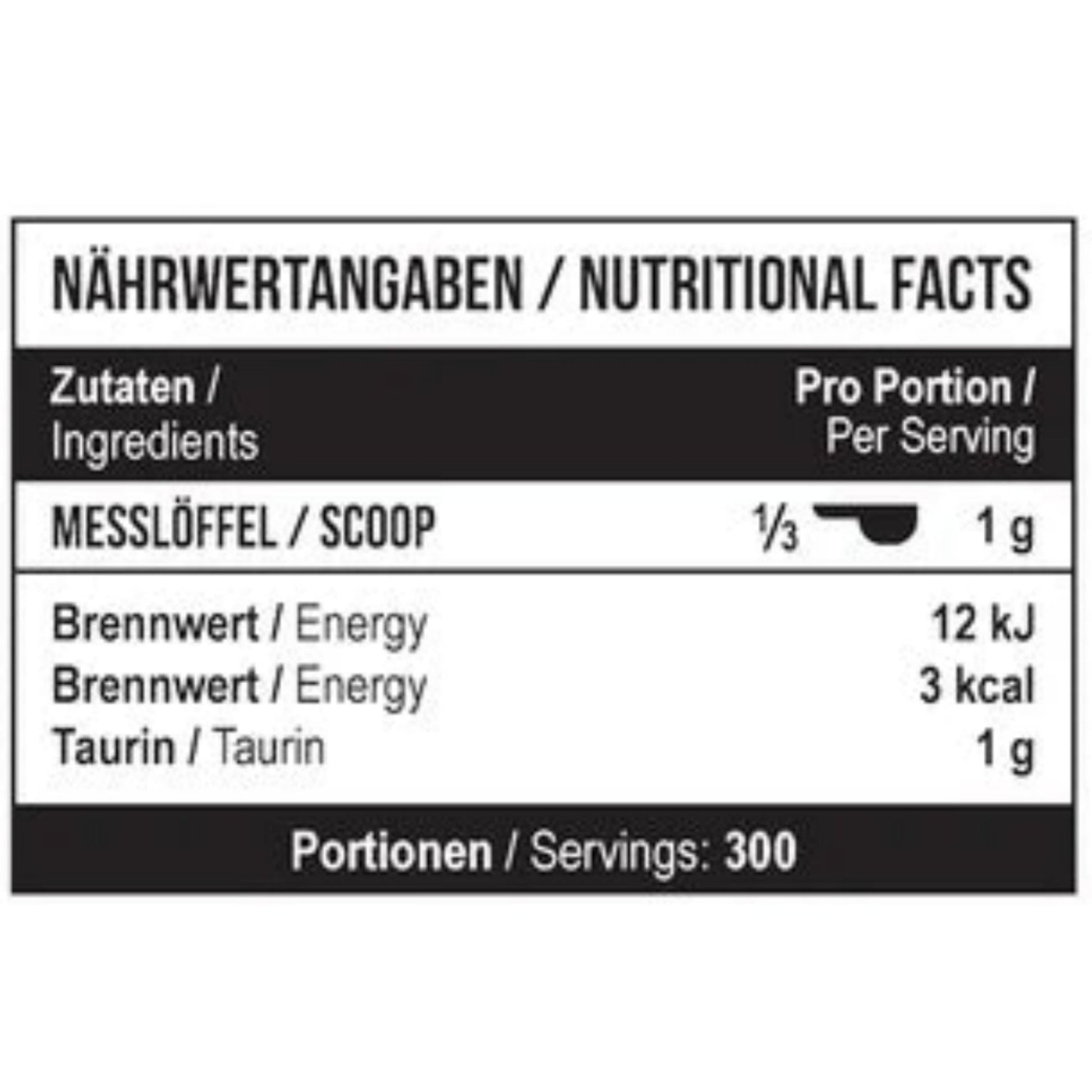 MST Taurine Pulver (300g)