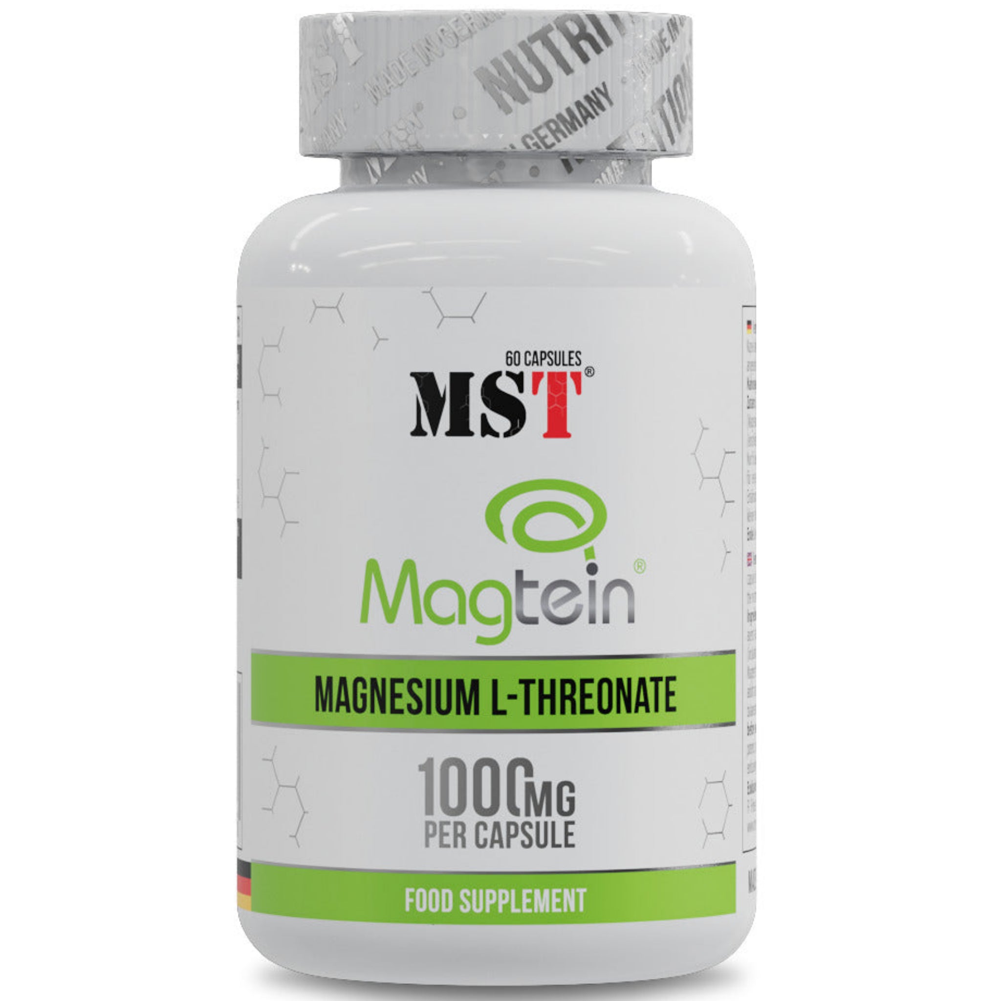 MST Magnesium L-Threonate 1000mg (60 Kapseln)