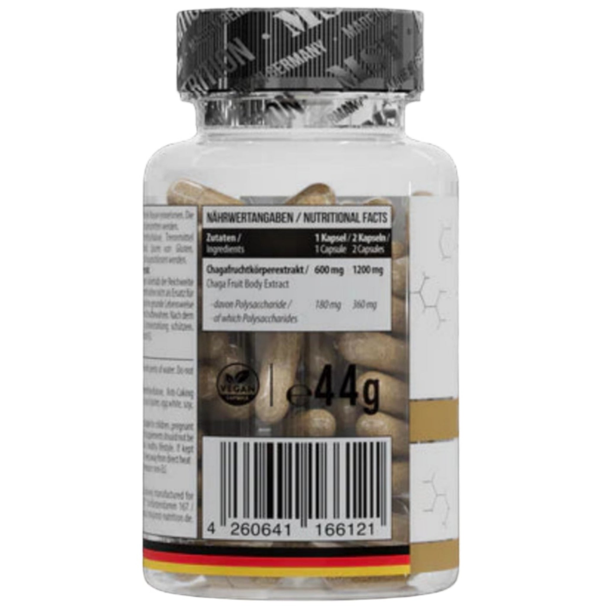 MST Chaga Mushroom 1200mg (60 Kapseln)