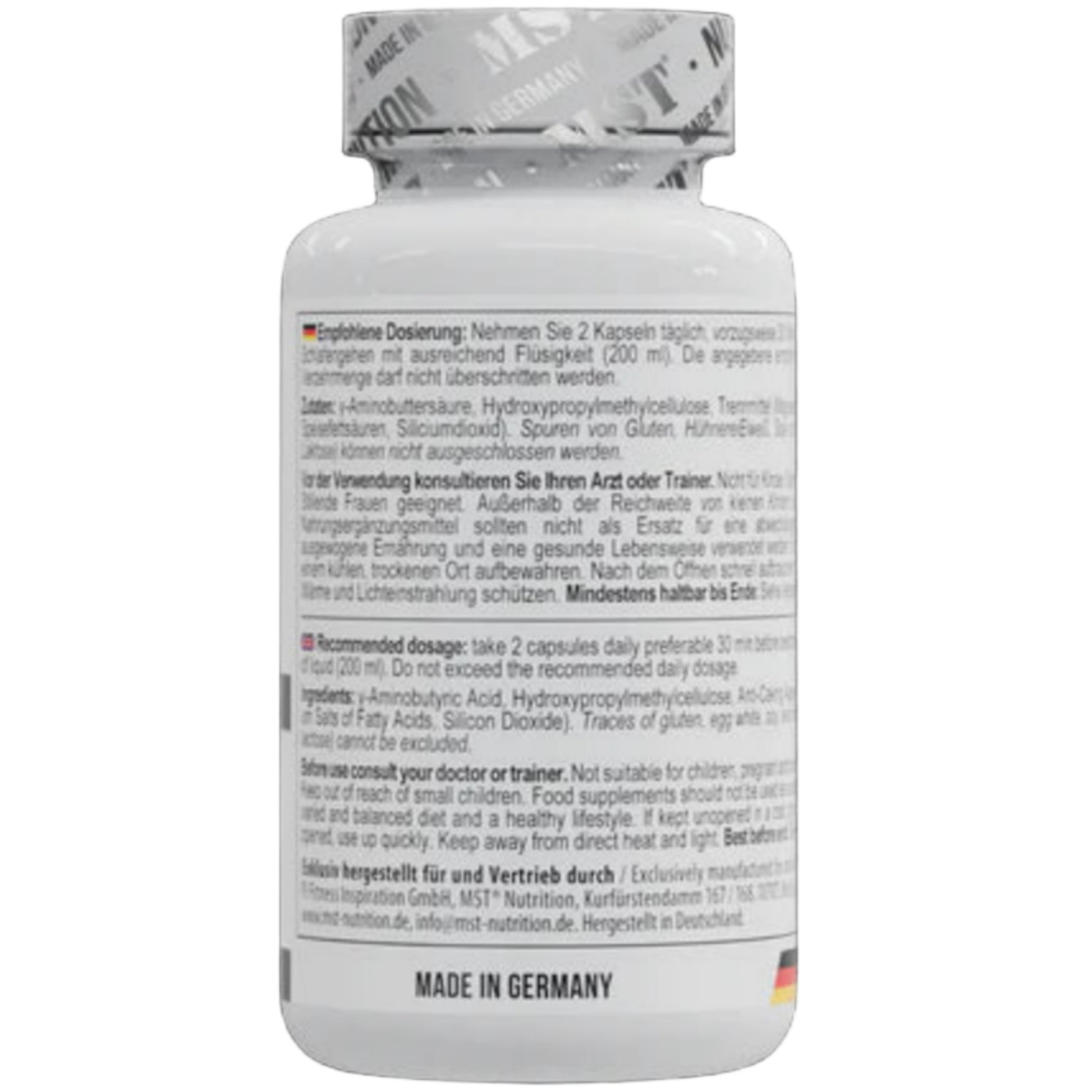 MST GABA 1000mg (90 Kapseln)