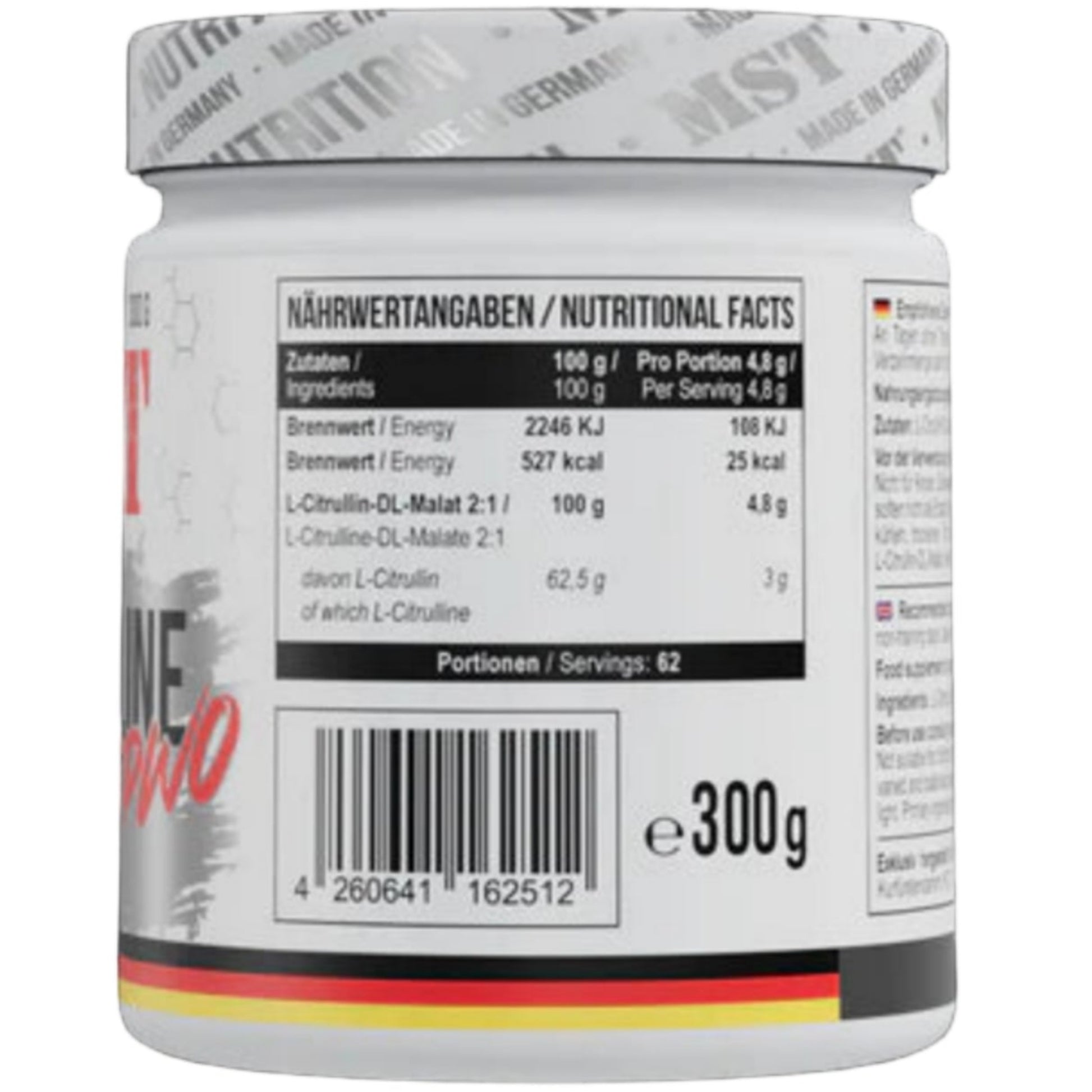 MST Citrulline Malat Unflavored (300g)