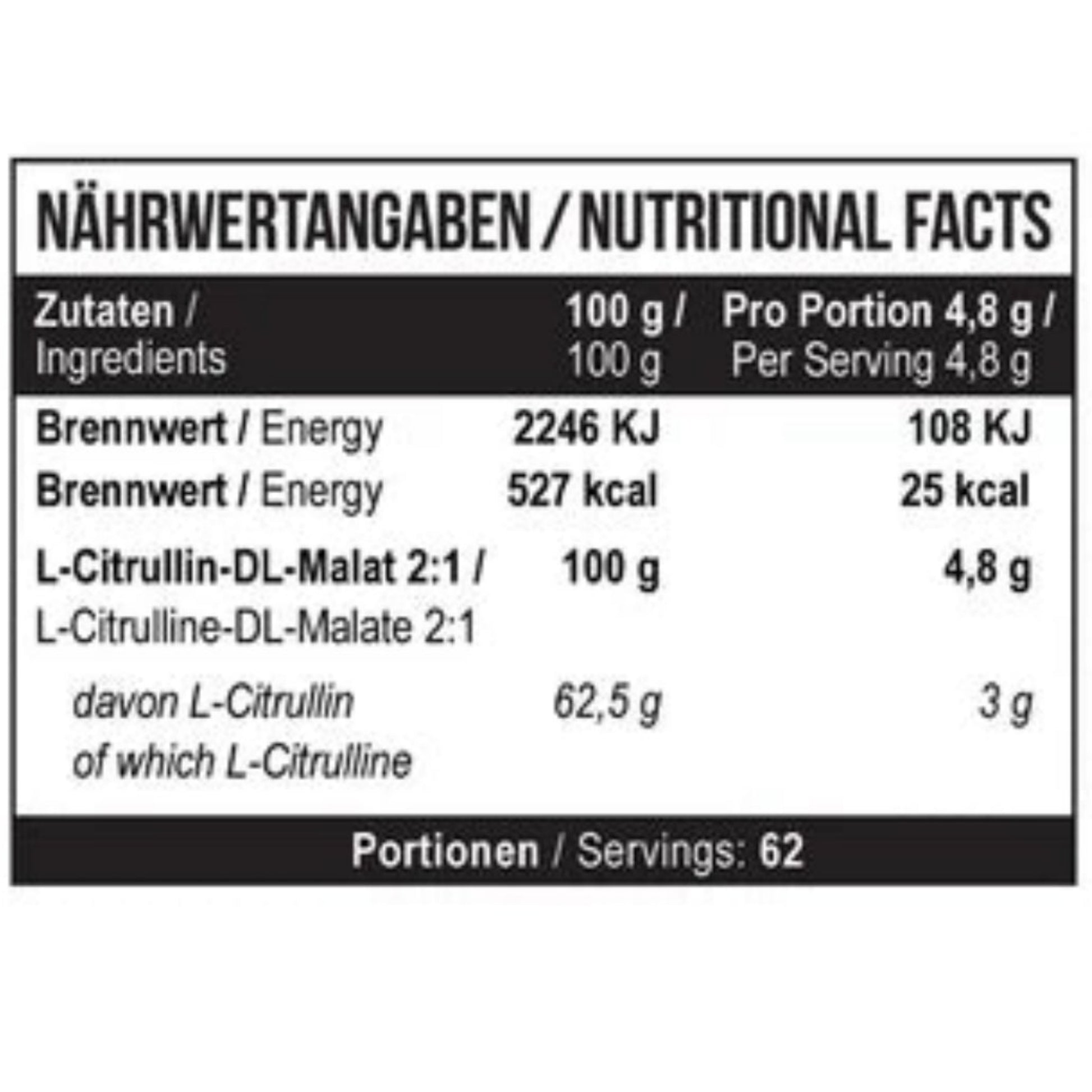 MST Citrulline Malat Unflavored (300g)