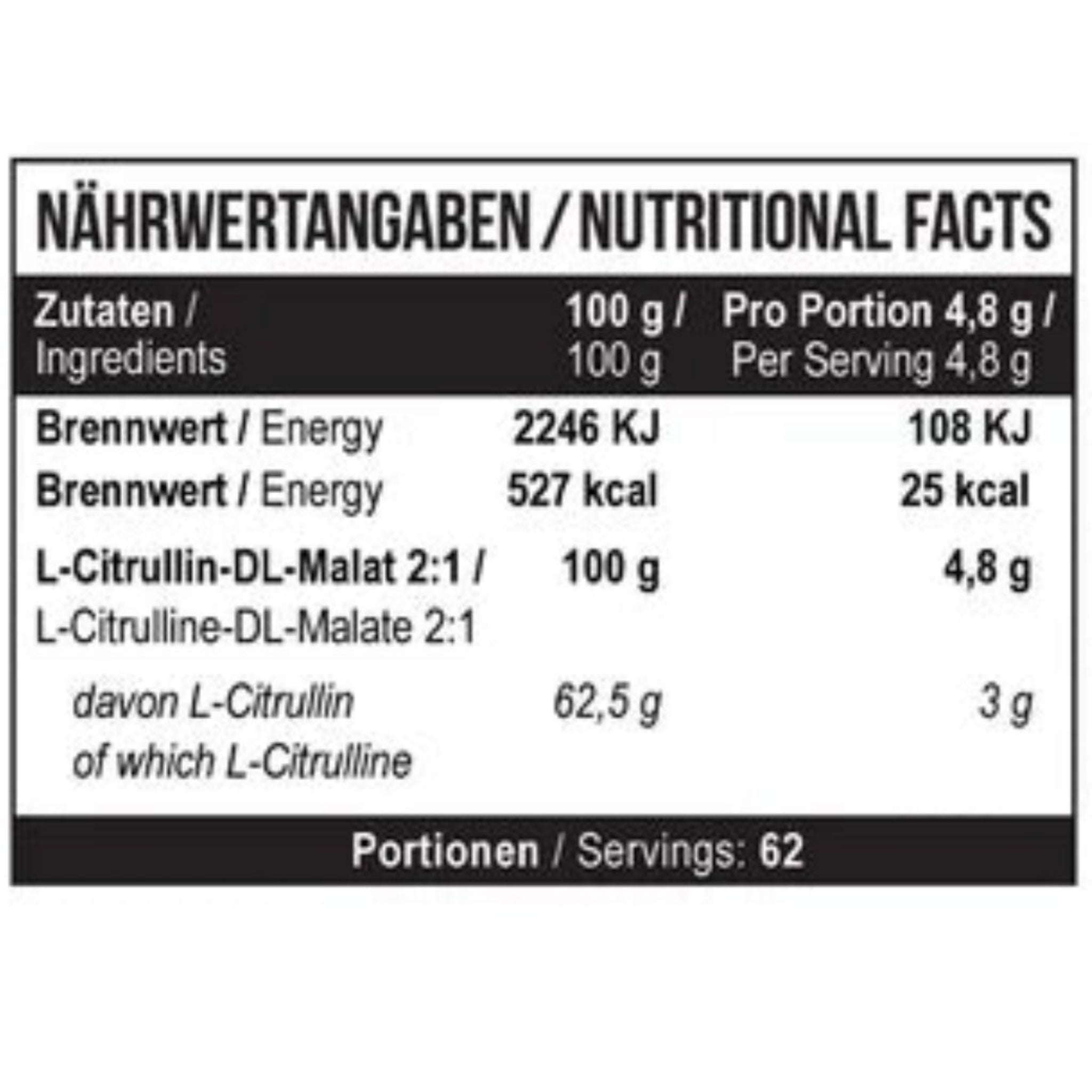 MST Citrulline Malat Unflavored (300g)