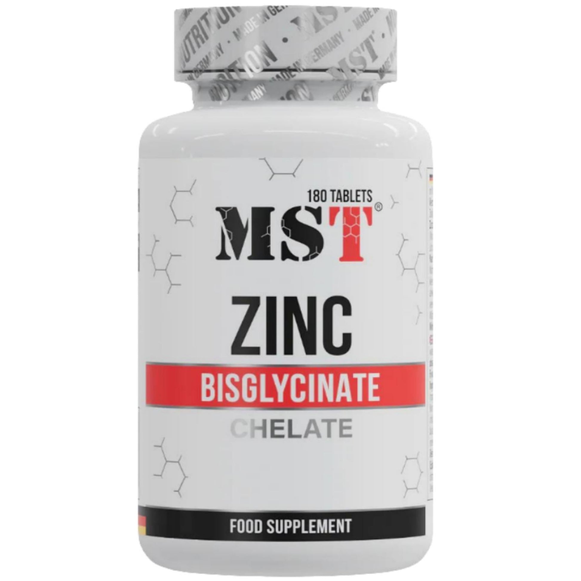 MST Zinc Chelate Bisglycinate (180 Tabletten)