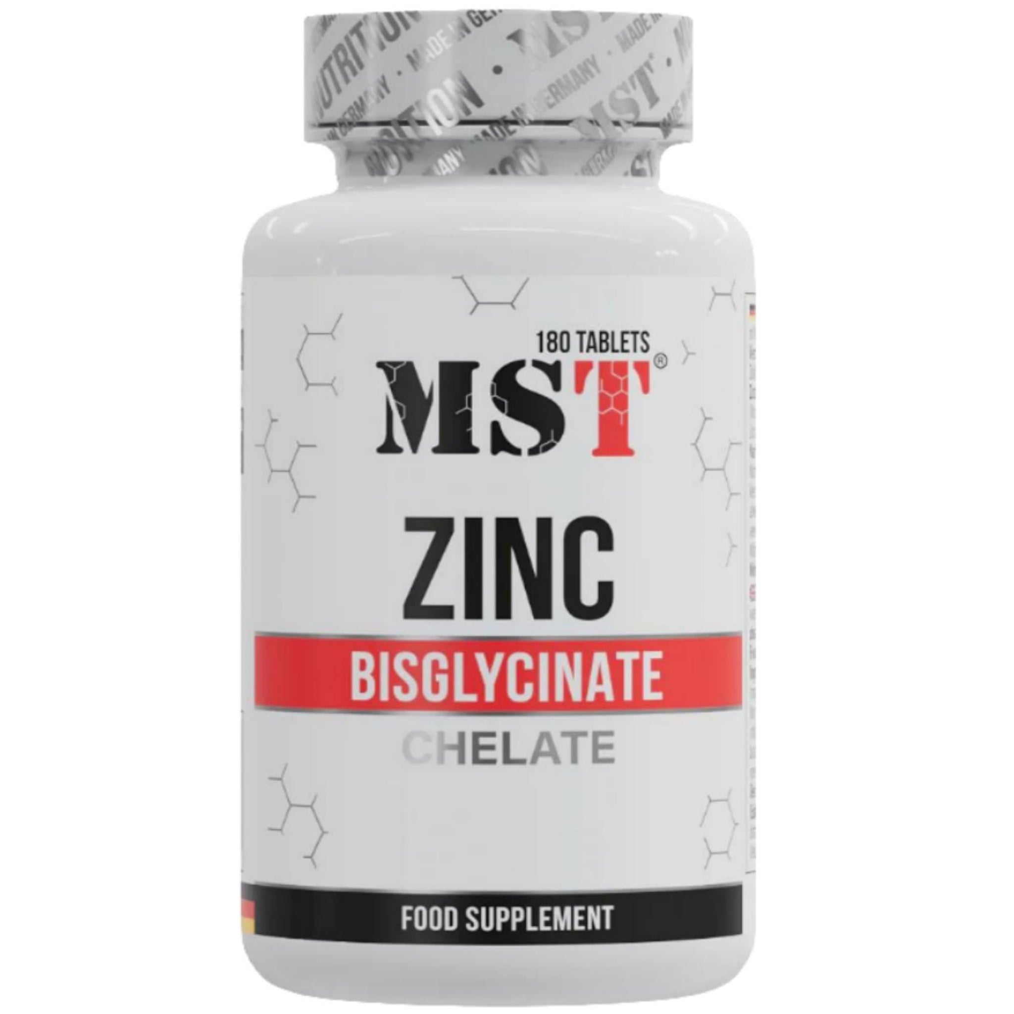 MST Zinc Chelate Bisglycinate (180 Tabletten)