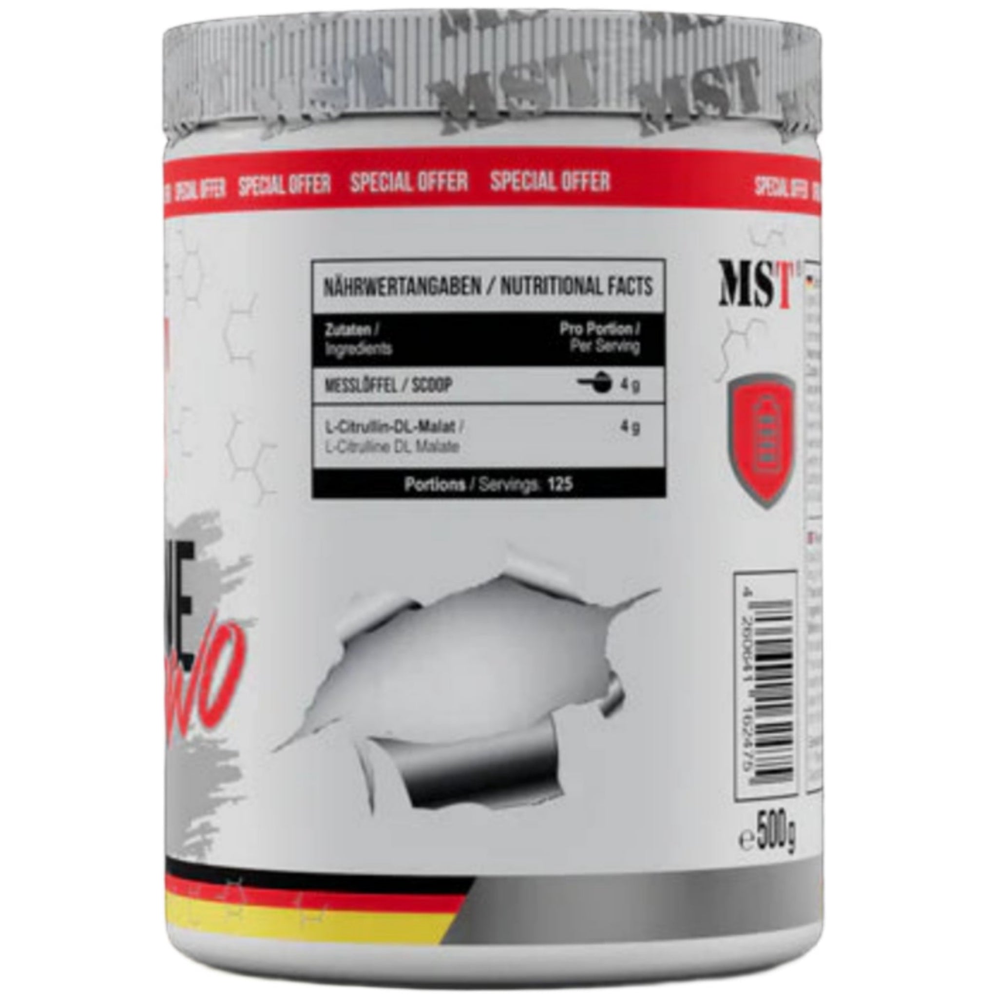 MST Citrulline Malat Unflavored (500g)