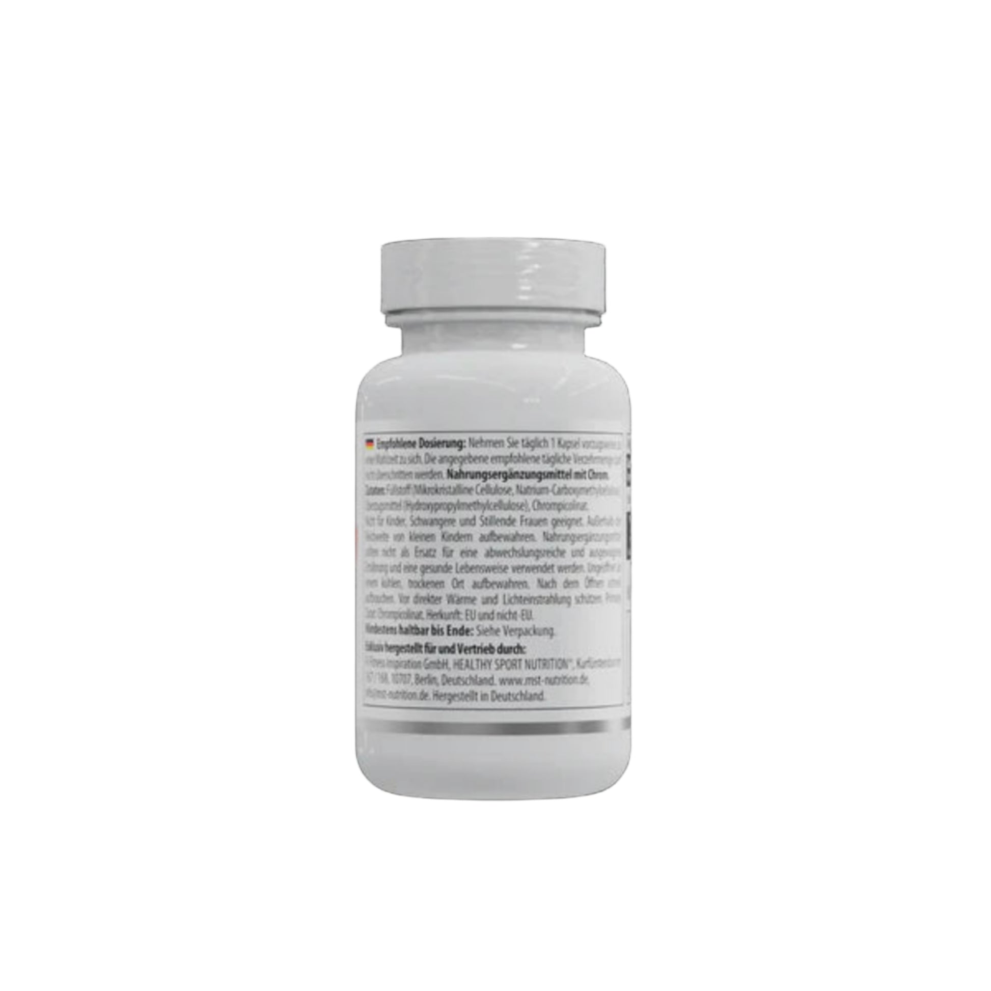 MST Healthy® Chromium Picolinate (60 Kapseln)