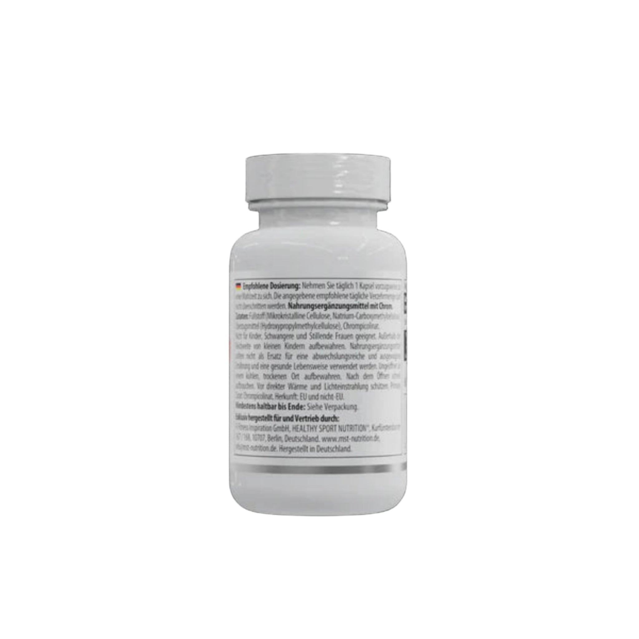 MST Healthy® Chromium Picolinate (60 Kapseln)