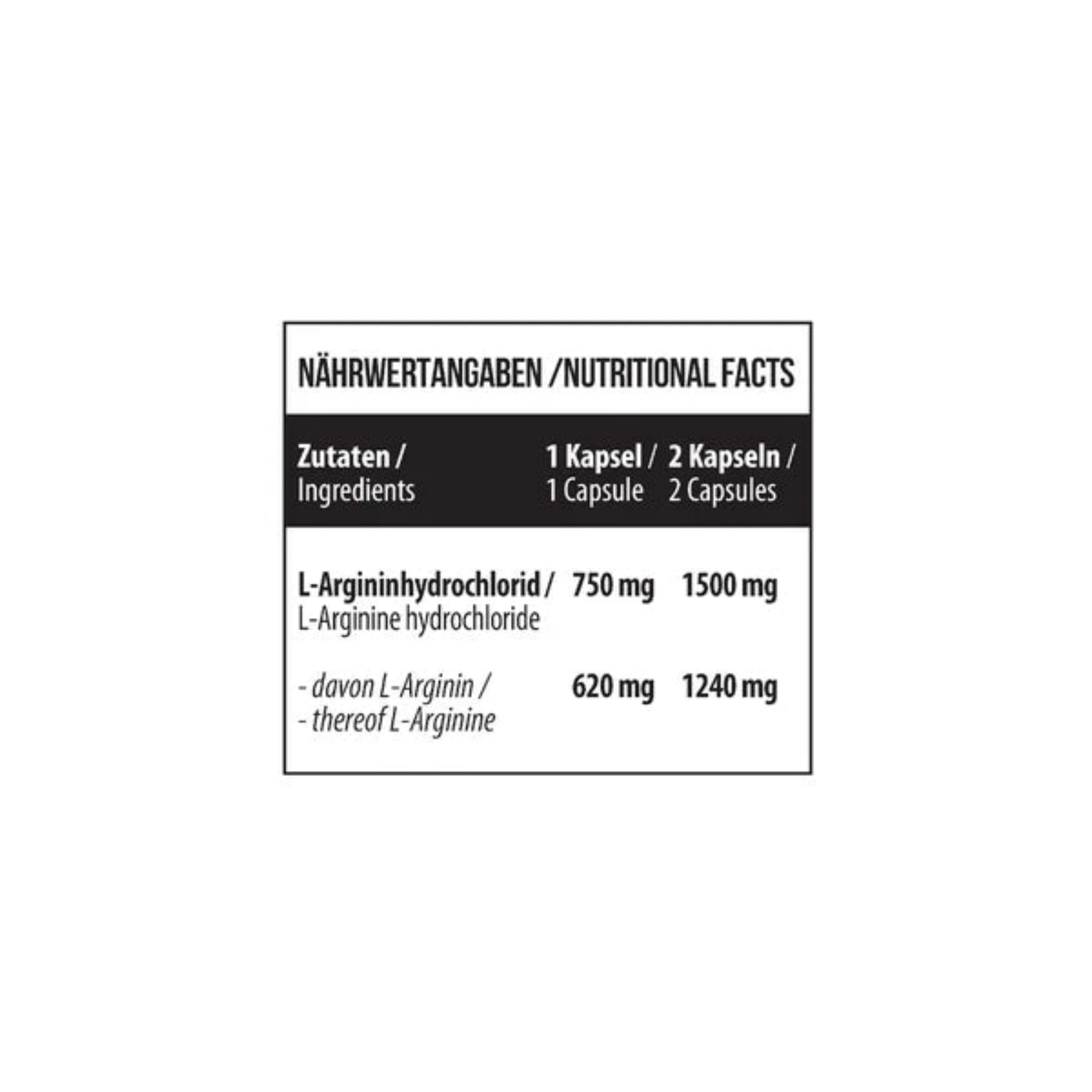 MST L-Arginine (120 Kapseln)