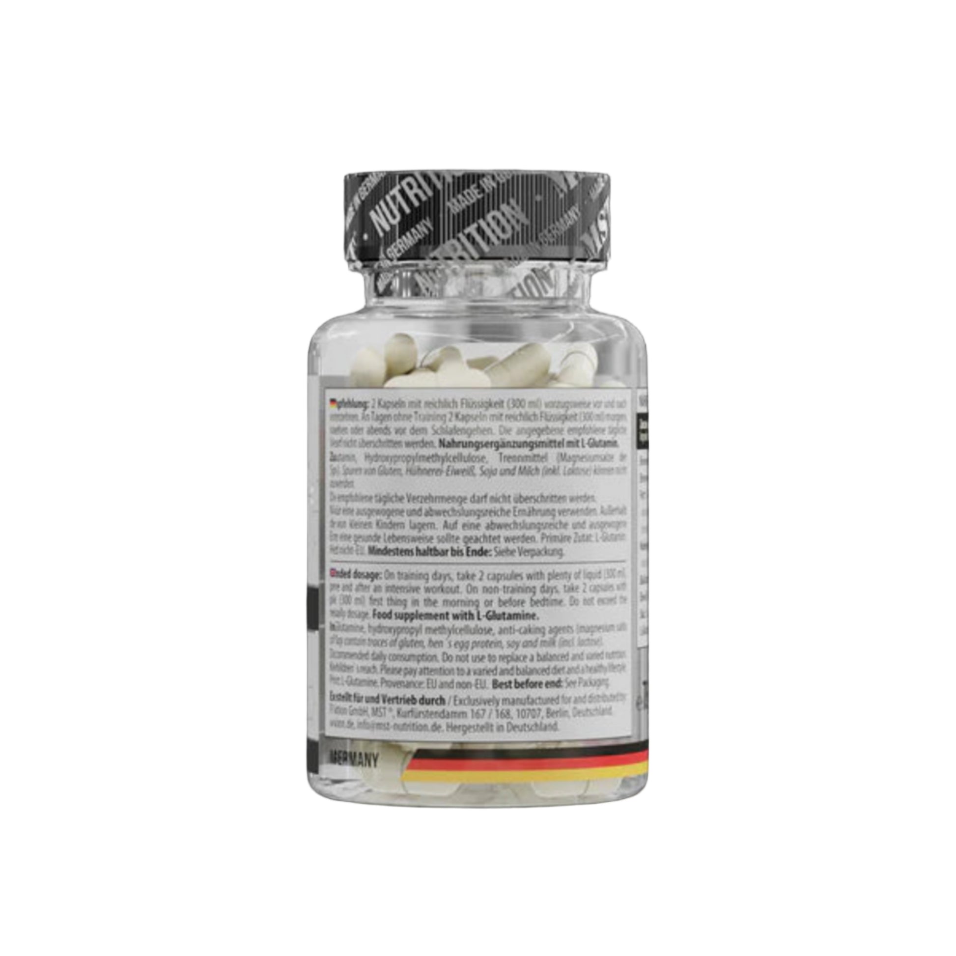 MST Glutamin 1100mg (60 Kapseln)
