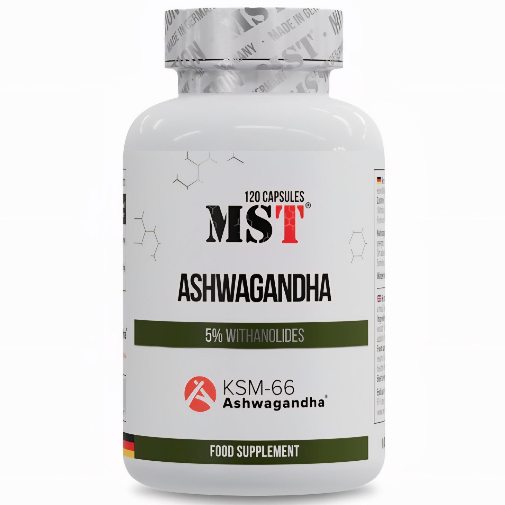 MST Ashwagandha KSM 66® (120 Kapseln)