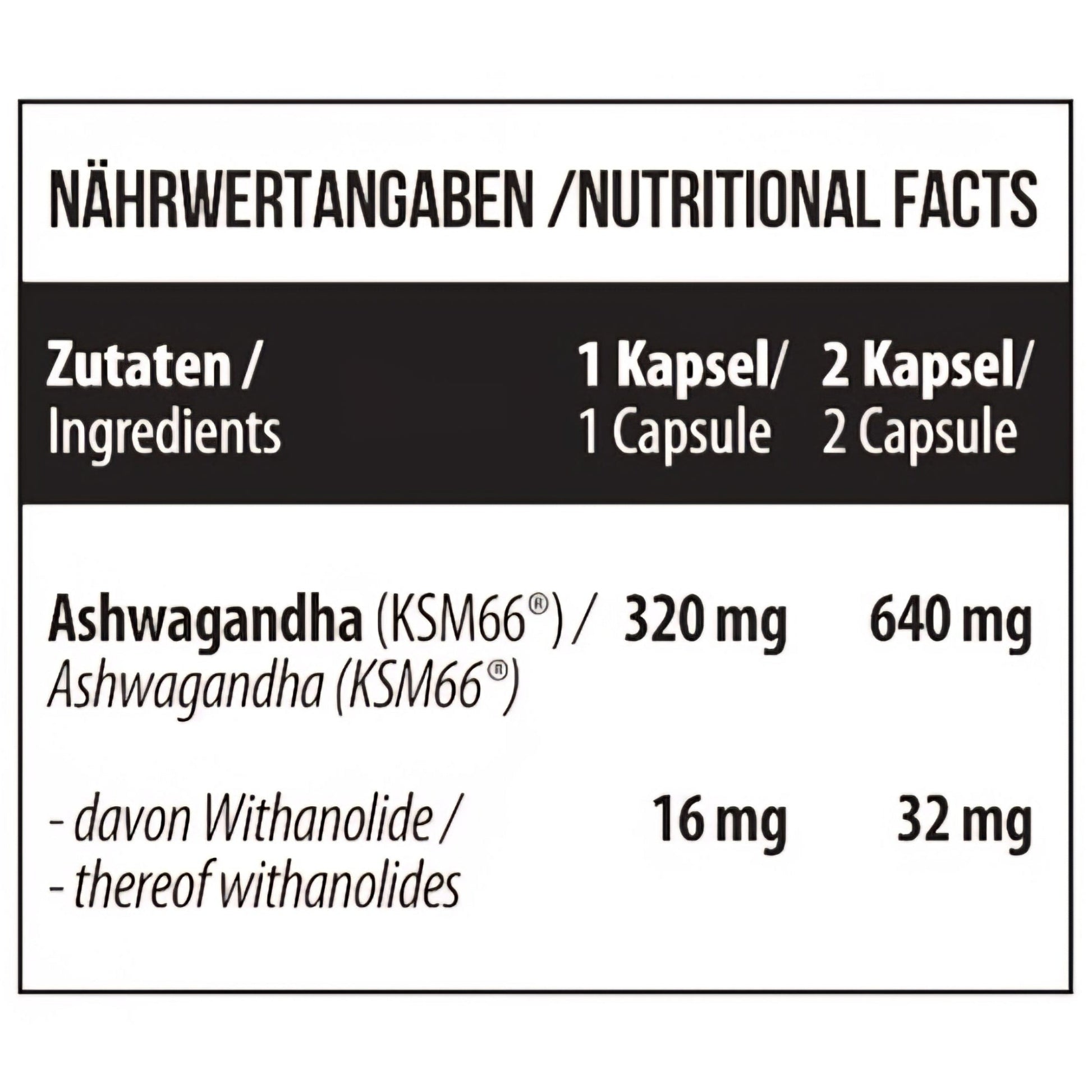 MST Ashwagandha KSM 66® (120 Kapseln)