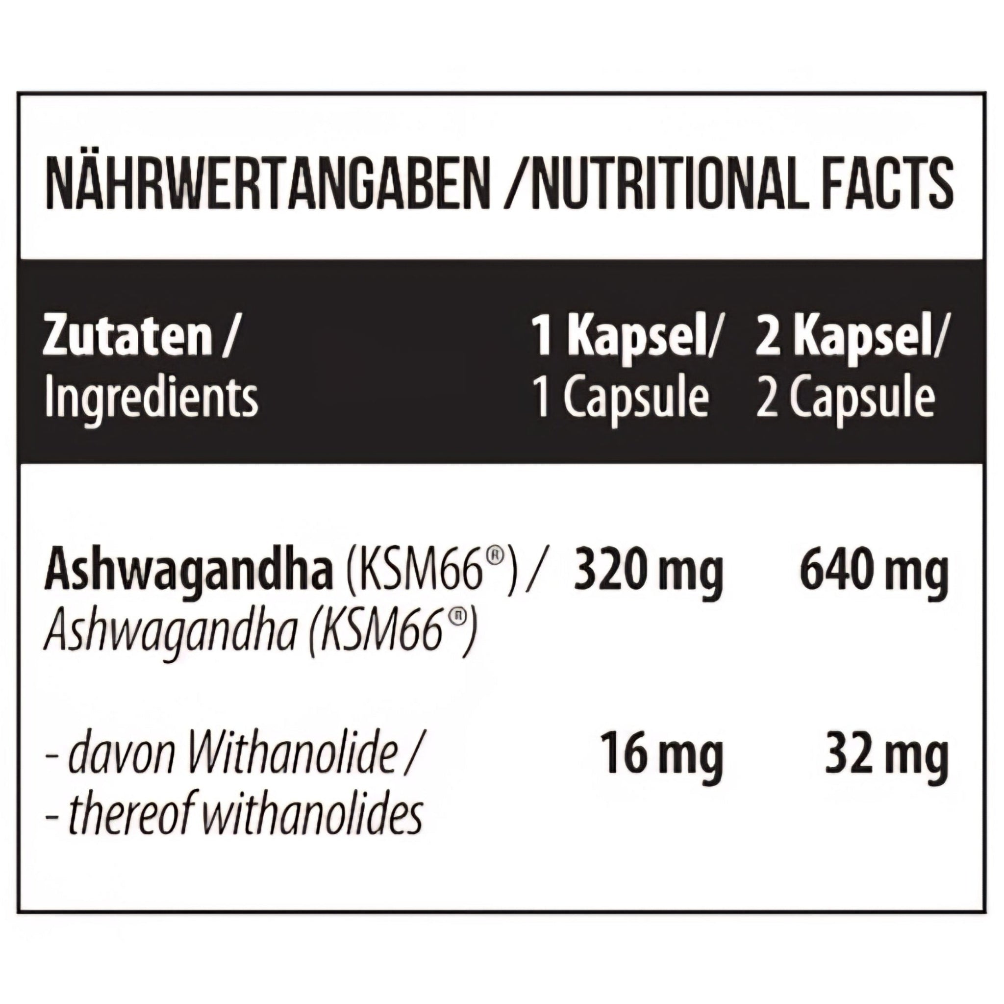 MST Ashwagandha KSM 66® (120 Kapseln)
