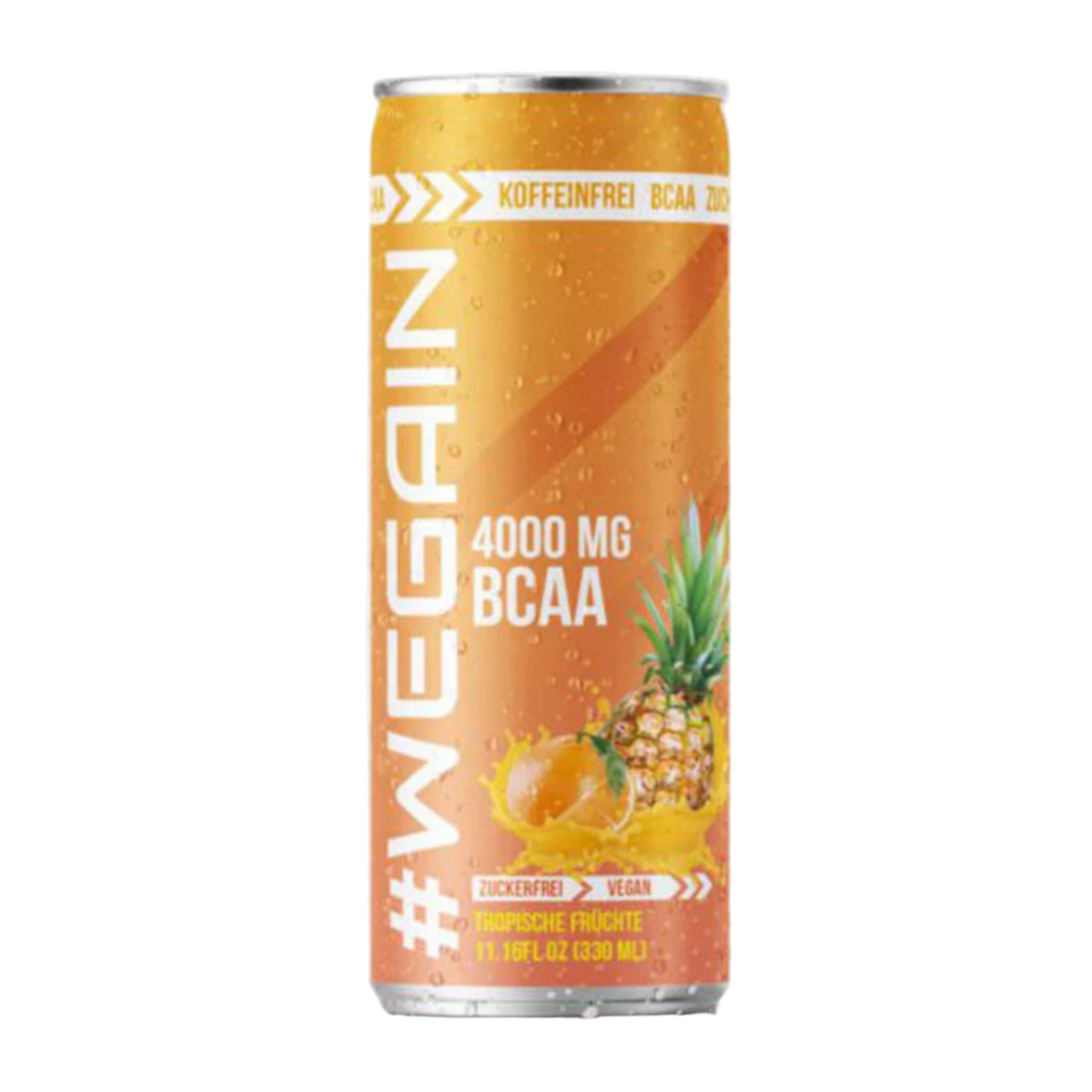 WEGAIN BCAA Drink (24x330ml) - Tropische Früchte