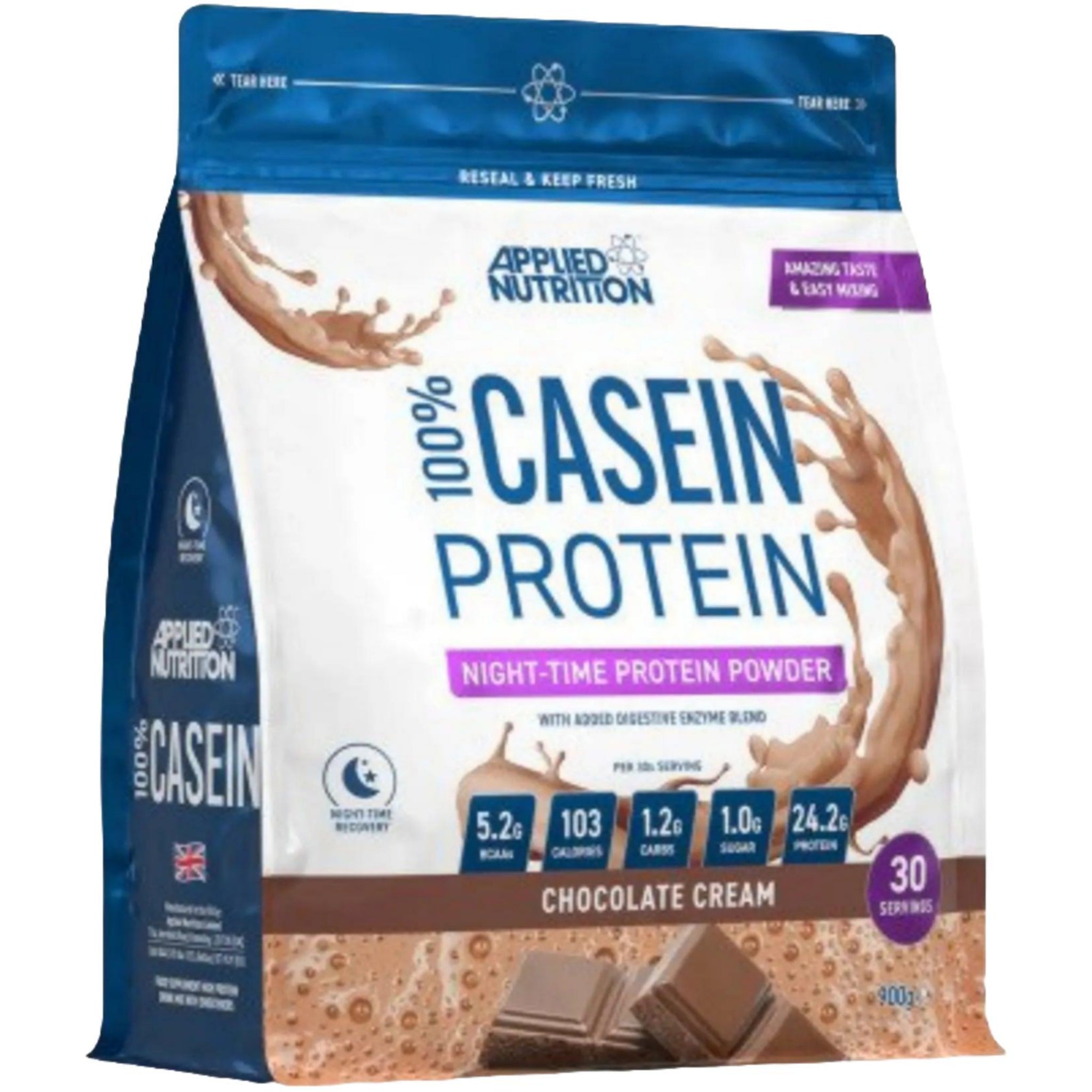 Applied Nutrition 100% Casein Protein (900g)