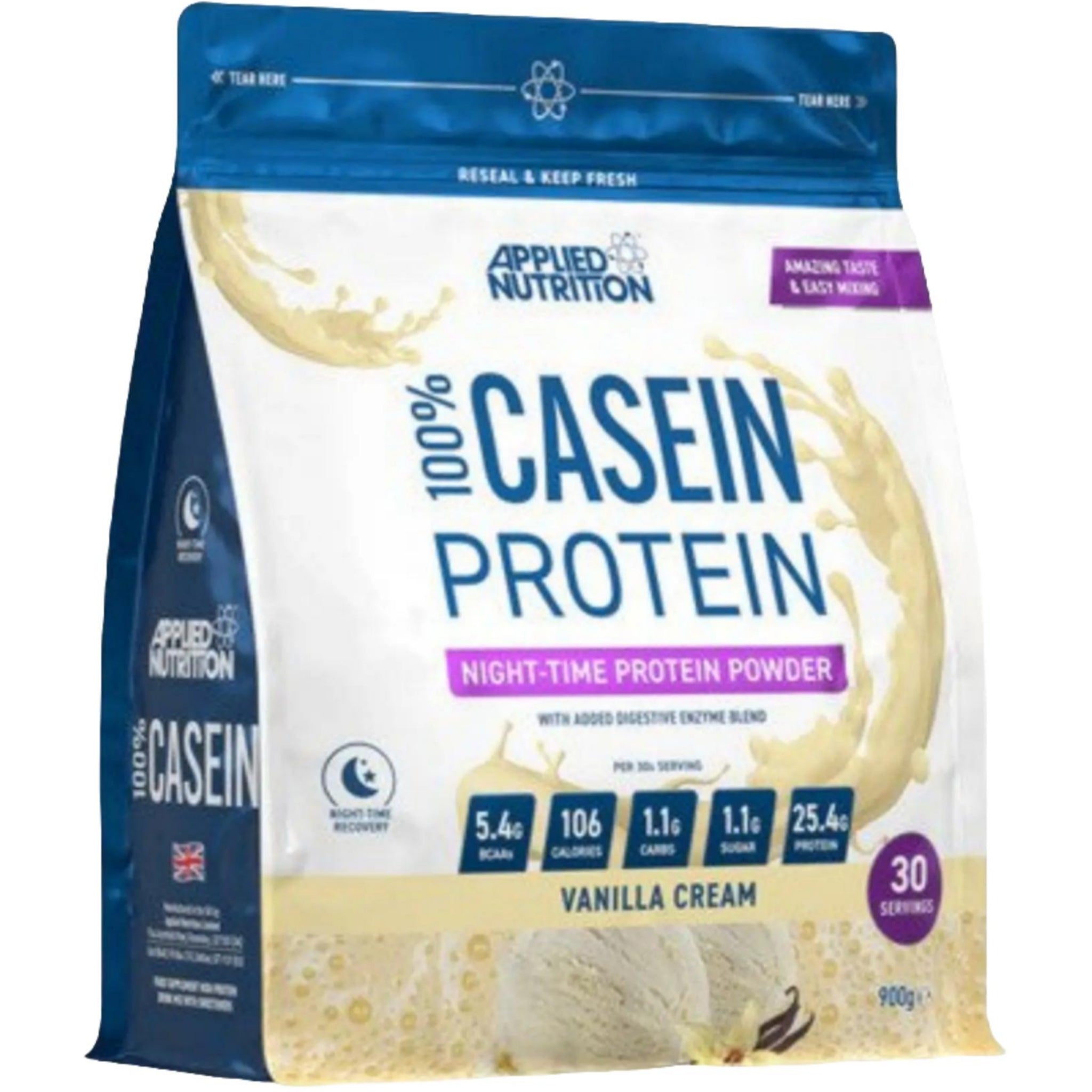 Applied Nutrition 100% Casein Protein (900g)