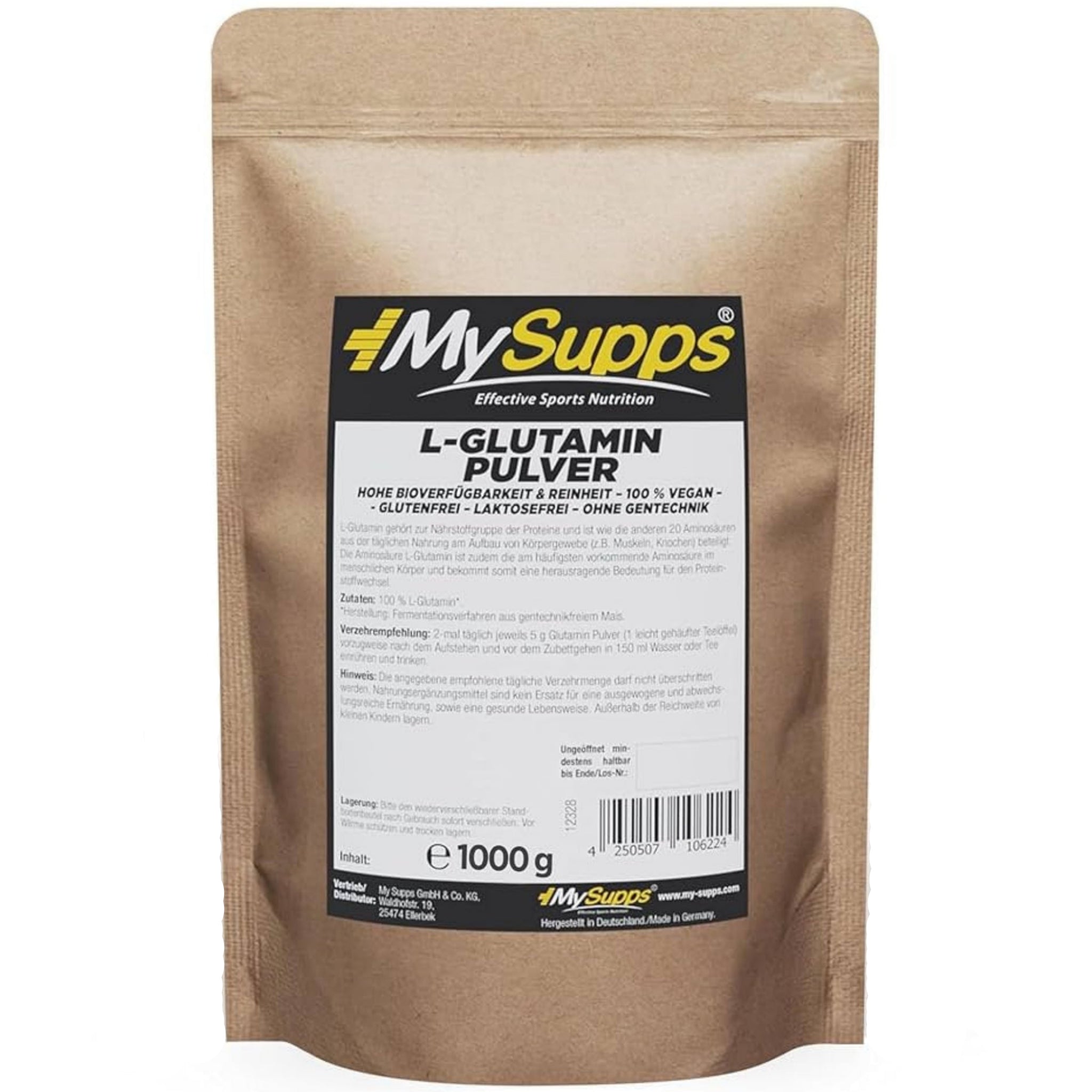 MySupps L-Glutamin Pulver (1000g)