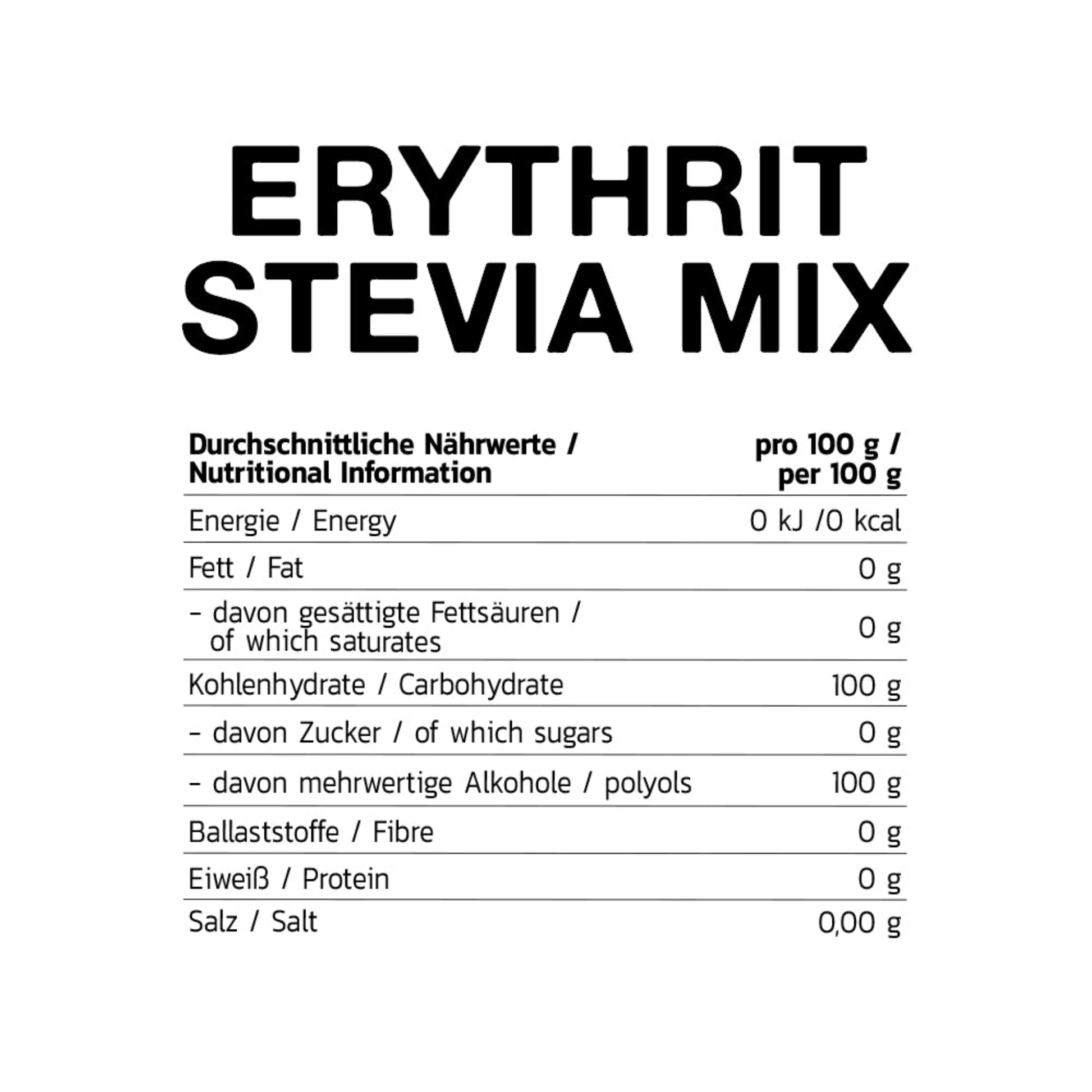 INLEAD Erythrit Stevia Mix (1000g)