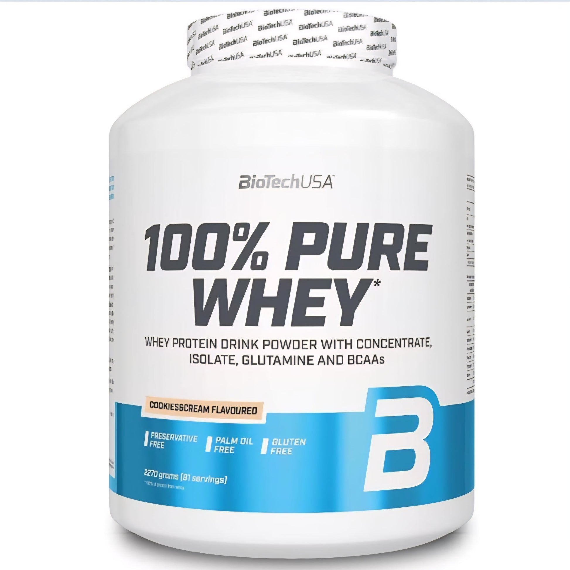 BioTechUSA 100% Pure Whey (2270g)