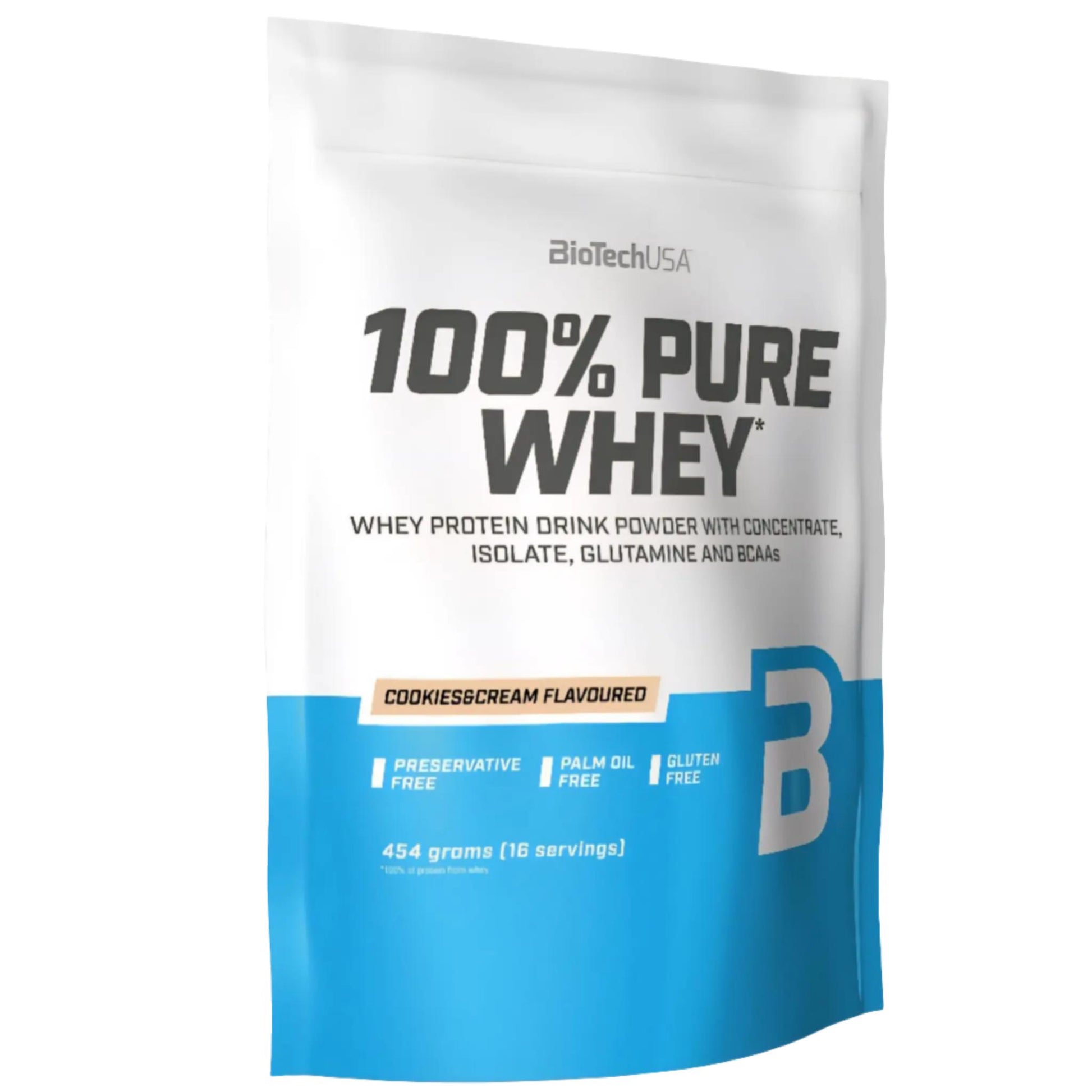 BiotechUSA 100% Pure Whey (454g)