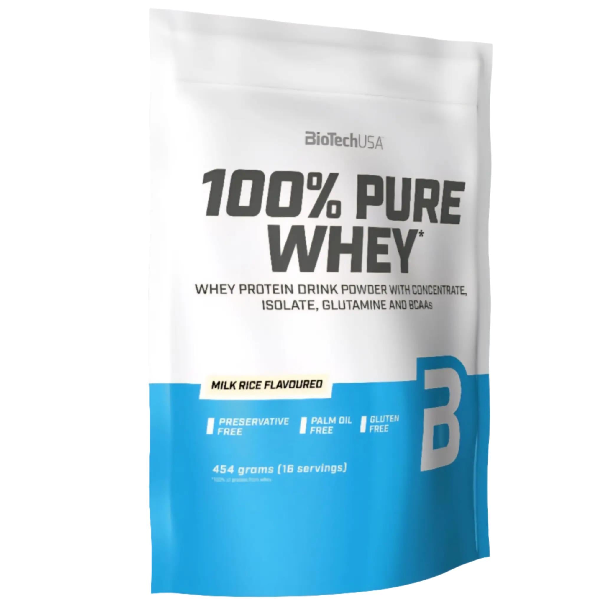 BiotechUSA 100% Pure Whey (454g)