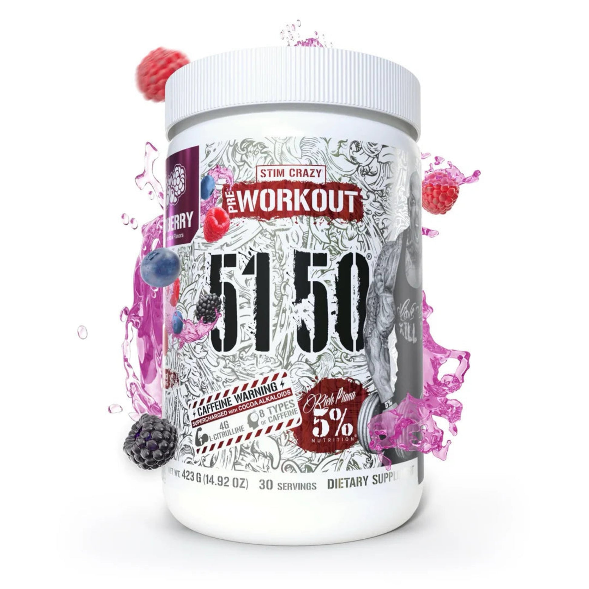Rich Piana 5% Nutrition 5150 Pre-Workout