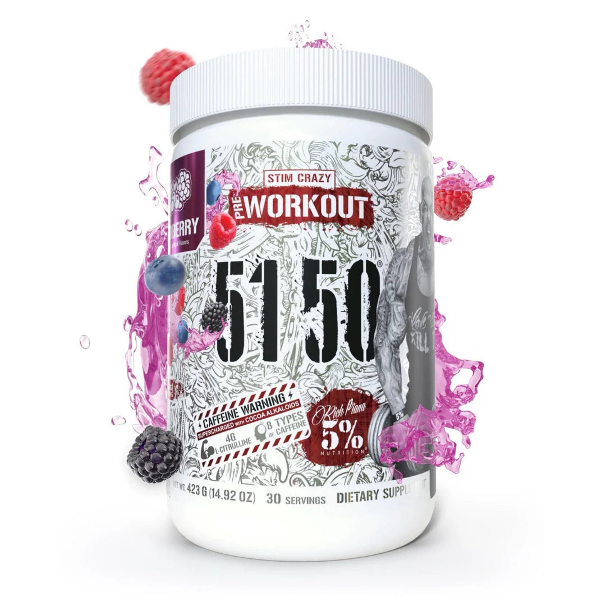 Rich Piana 5% Nutrition 5150 Pre-Workout