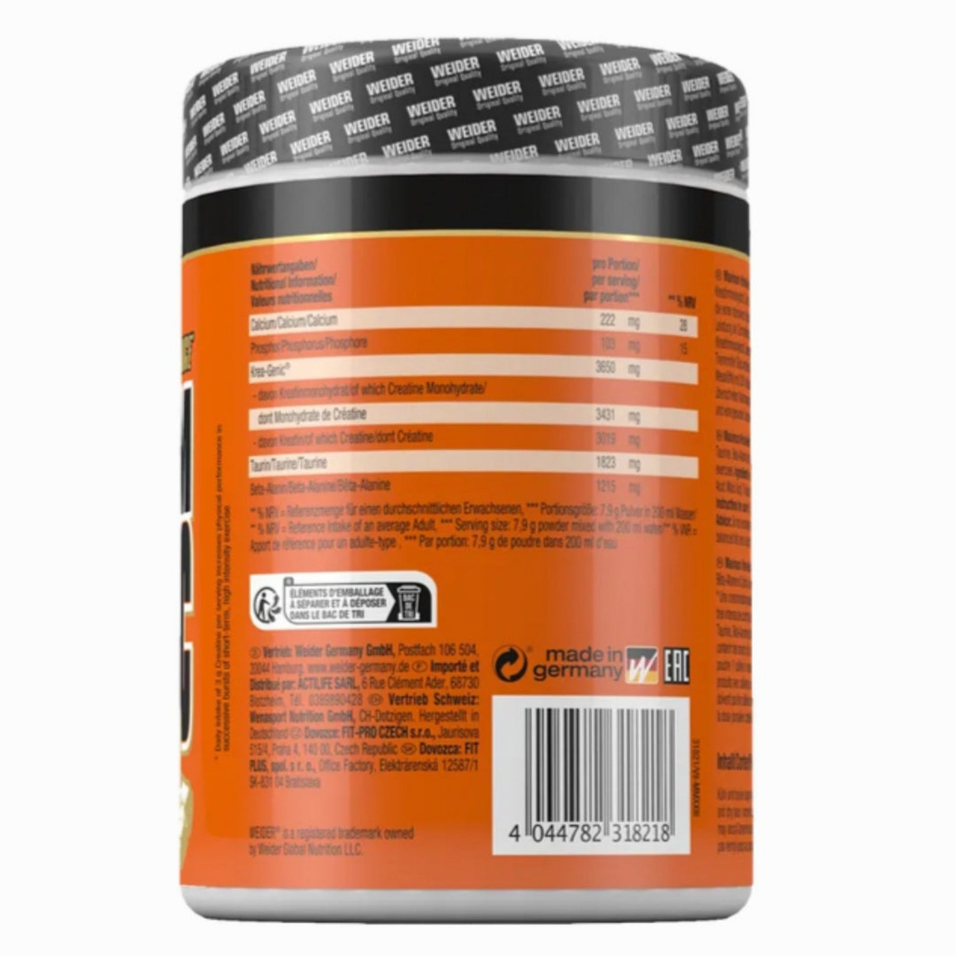 Weider Maximum KREA-GENIC (554g)