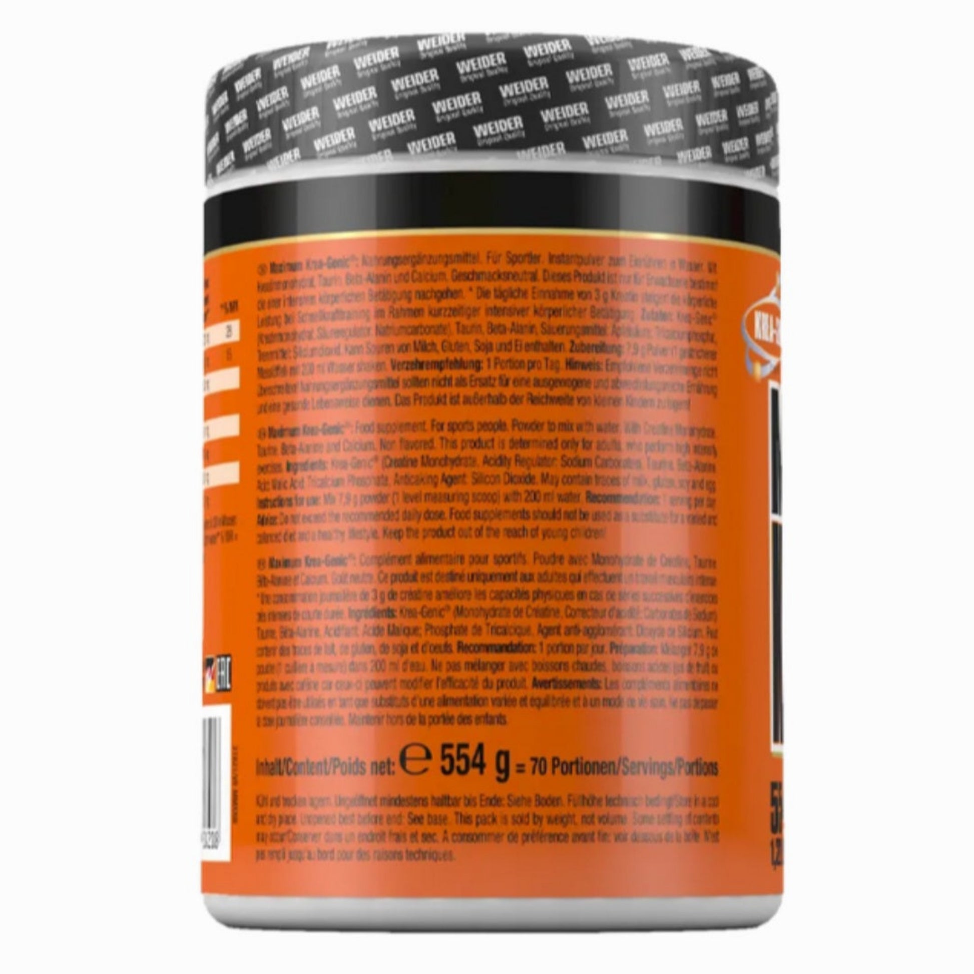 Weider Maximum KREA-GENIC (554g)