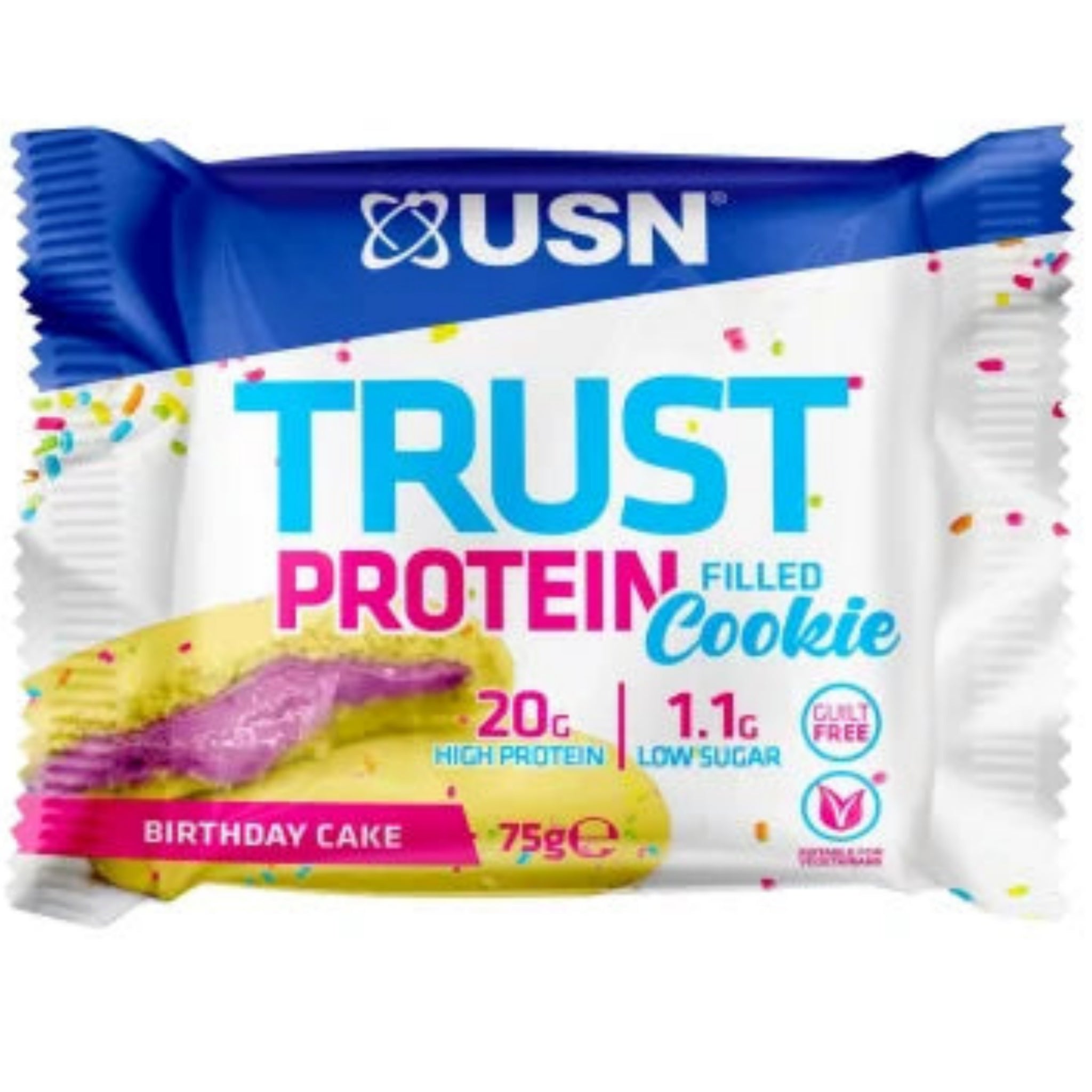 USN Trust Protein Cookie (12x75g)