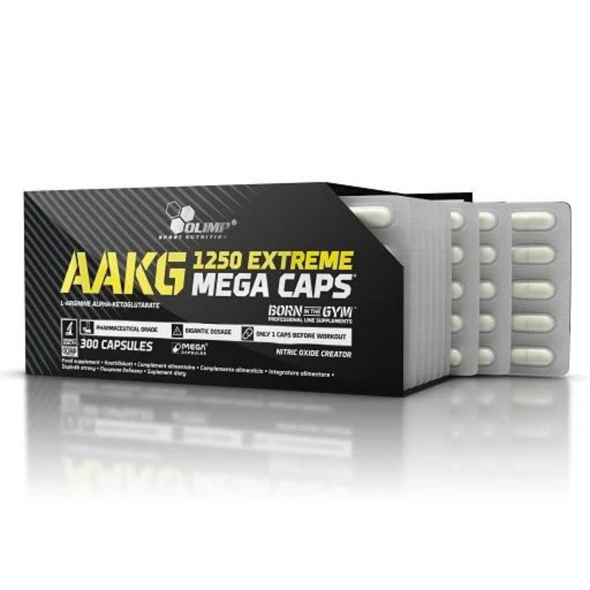 Olimp AAKG 1250 Extreme Mega Caps (300 Kapseln)