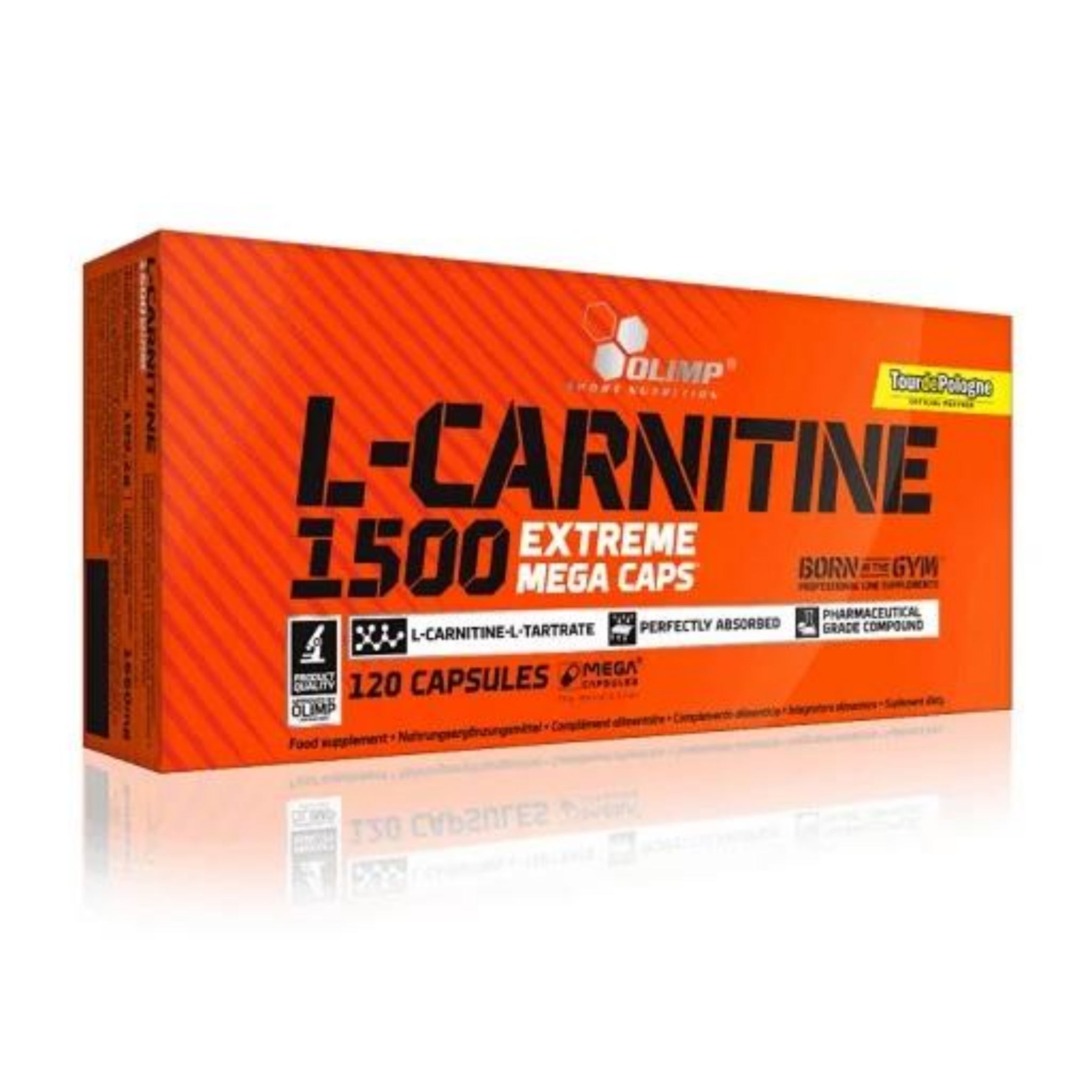 Olimp L-Carnitine 1500 Extreme Mega Caps (120 Kapseln)
