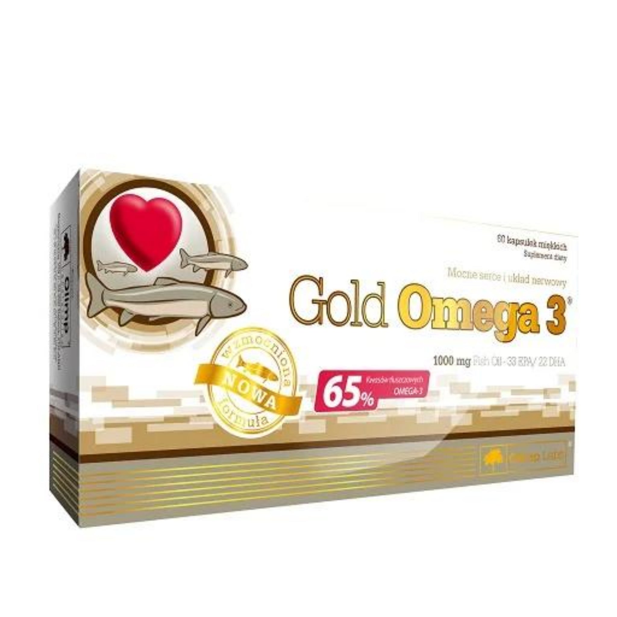 Olimp Gold Omega 3 1000mg (60 Kapseln)