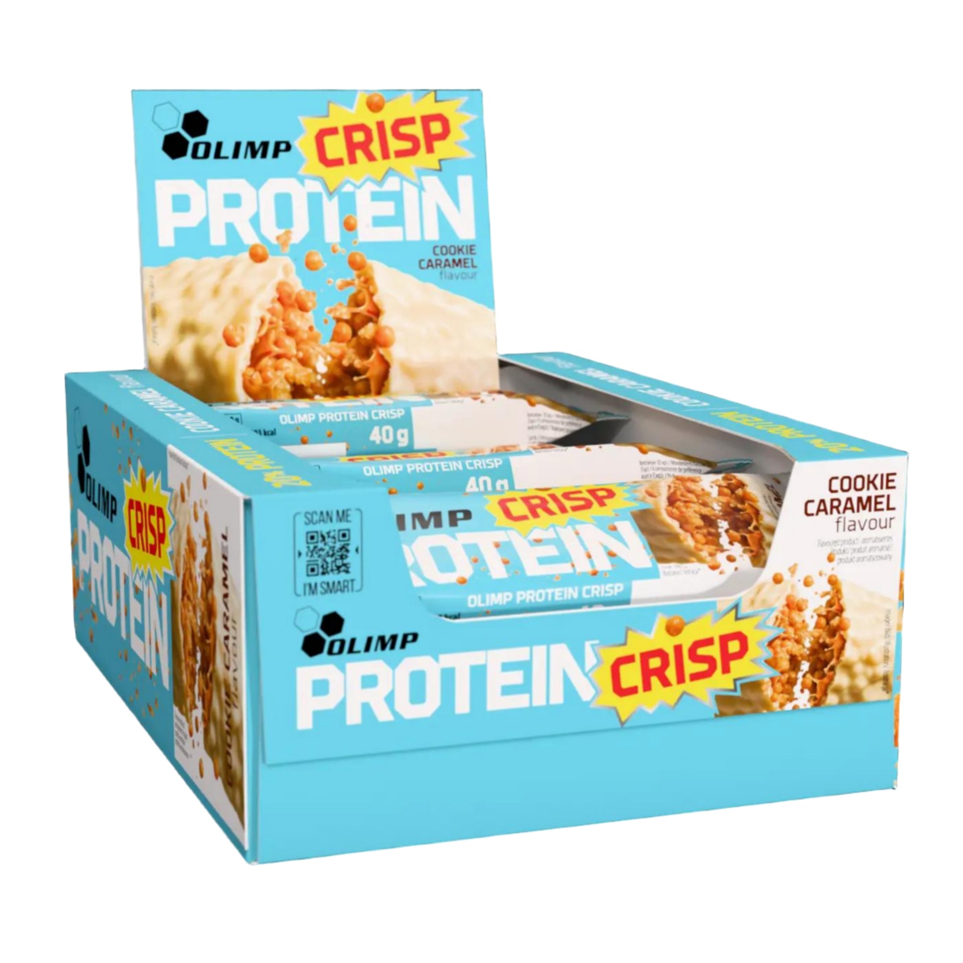 Olimp Protein Crisp Bar Cookie Caramel (20x40g)