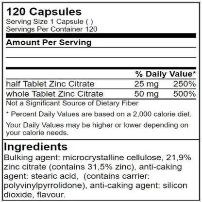 GN Zinc Citrate (120 Tabletten)