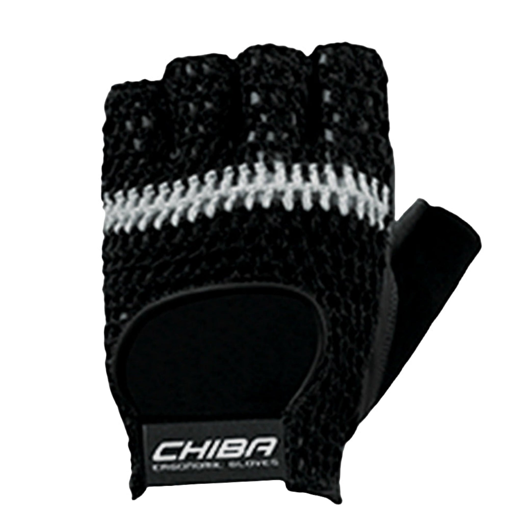 Chiba Athletic Trainingshandschuhe Schwarz