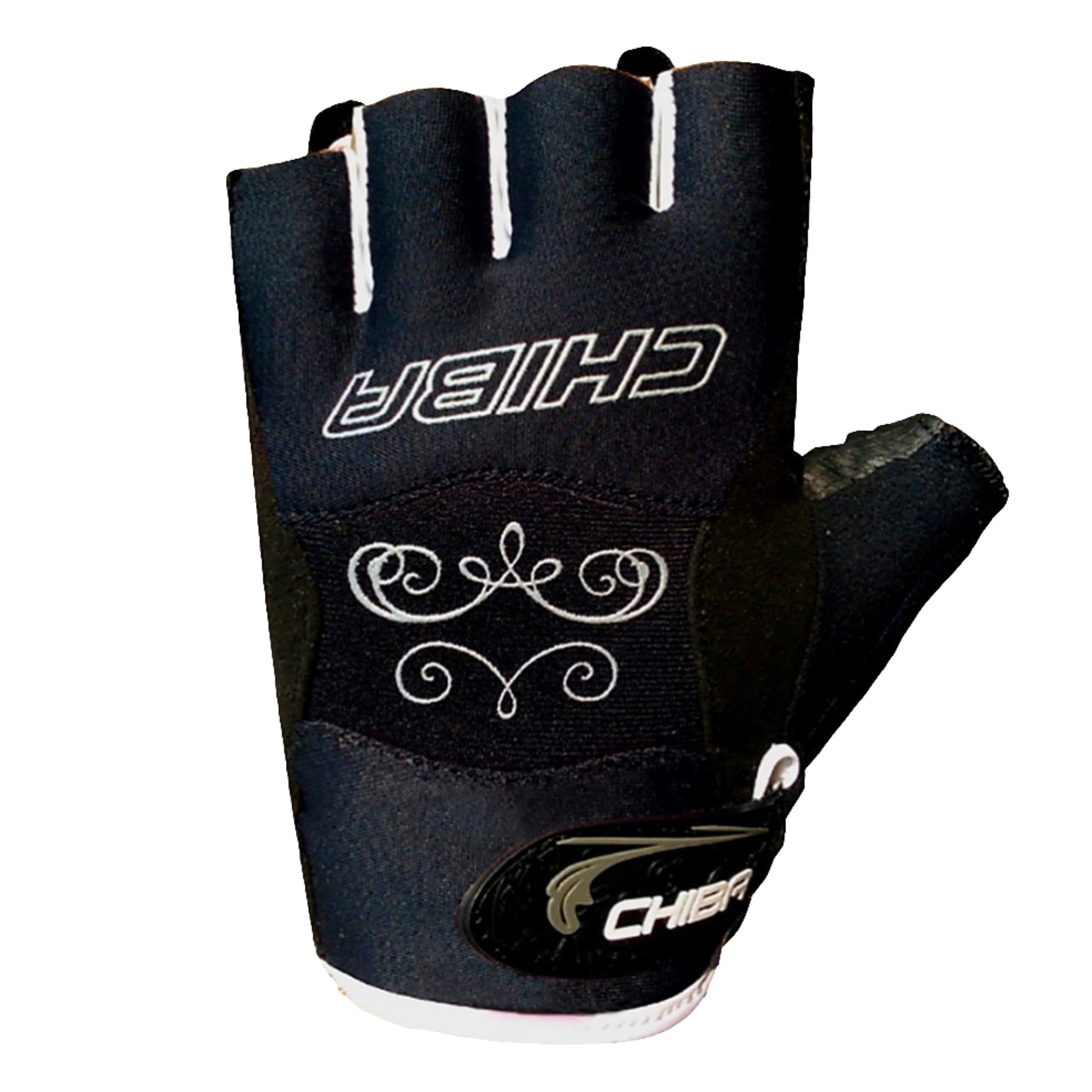 Chiba Lady Diamond Trainingshandschuhe Schwarz