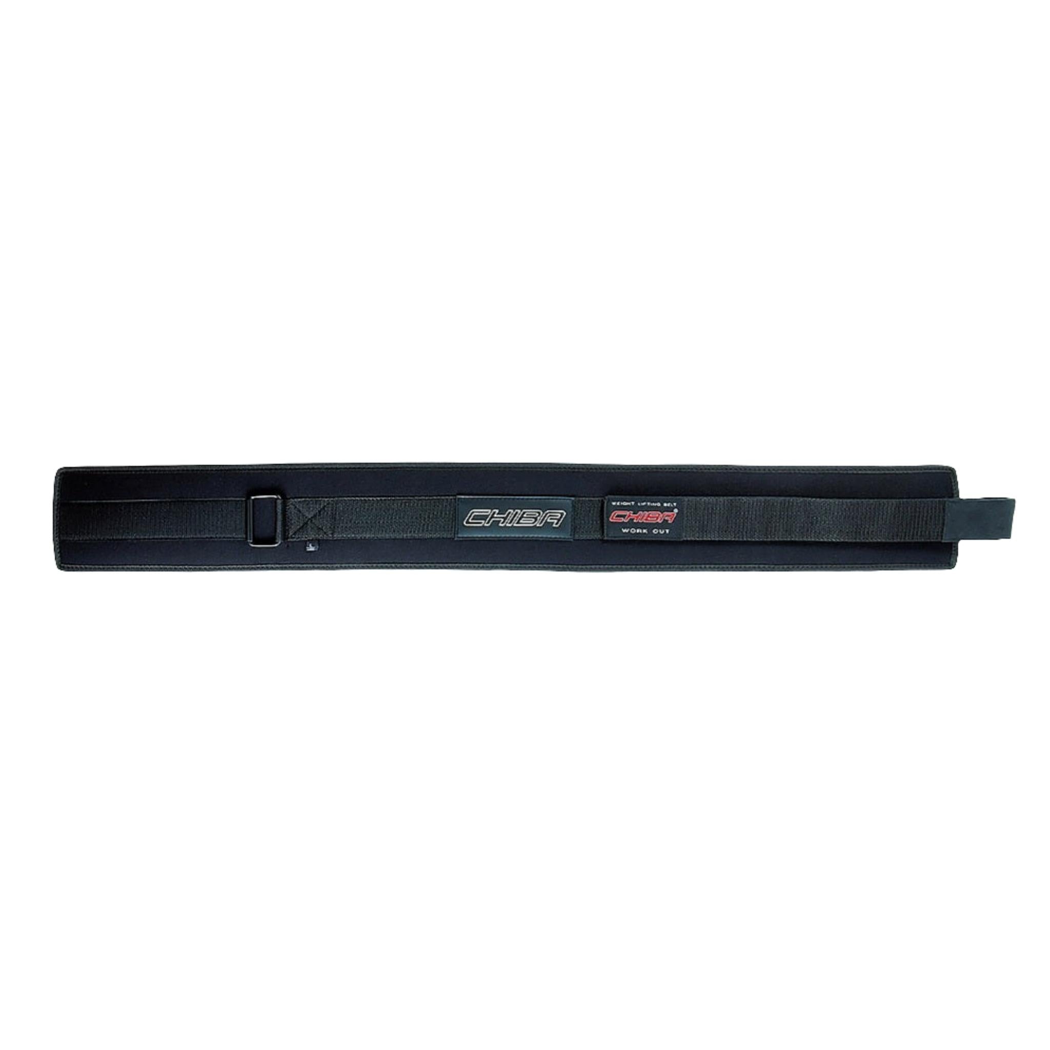 Chiba Nylon Trainingsgürtel Schwarz