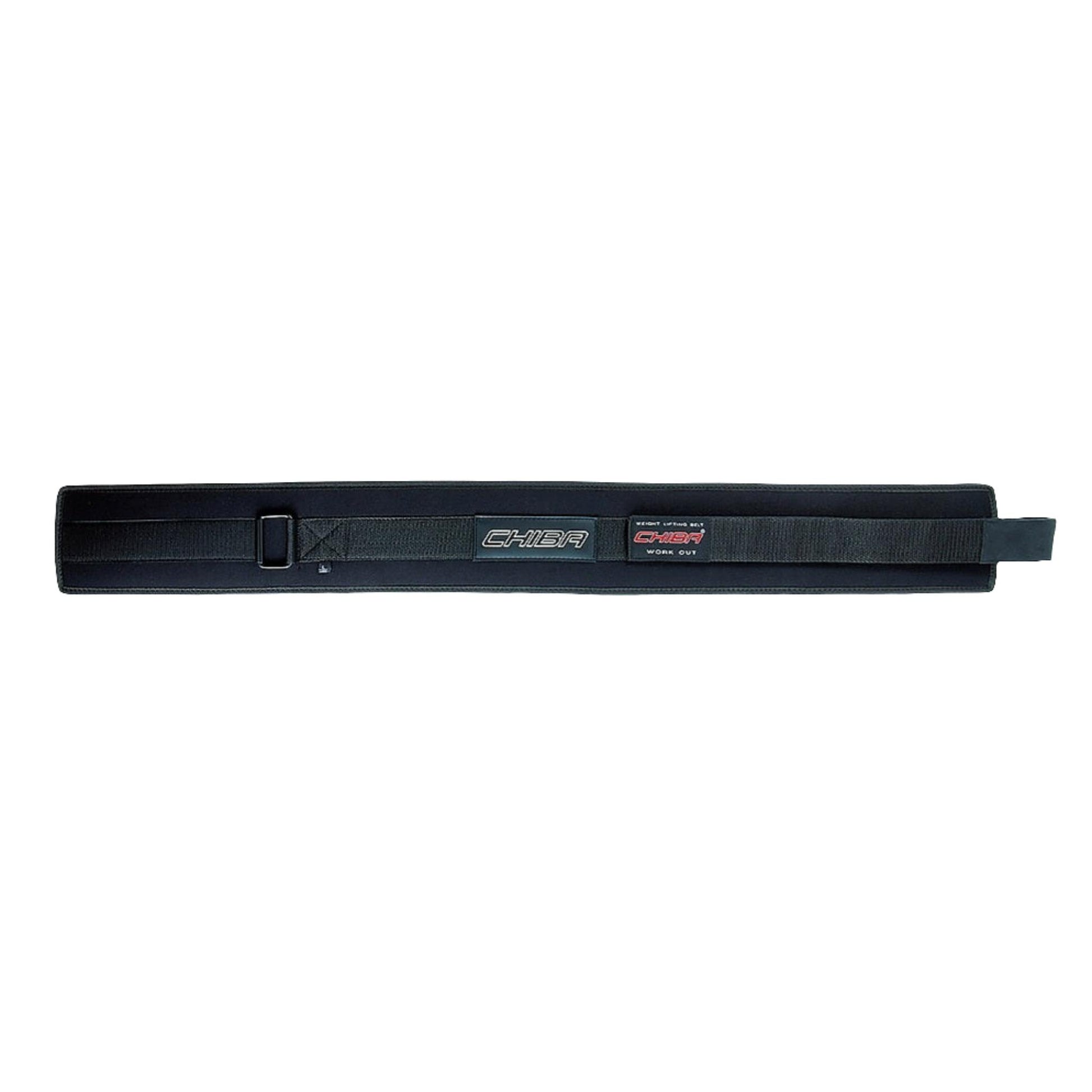 Chiba Nylon Trainingsgürtel Schwarz