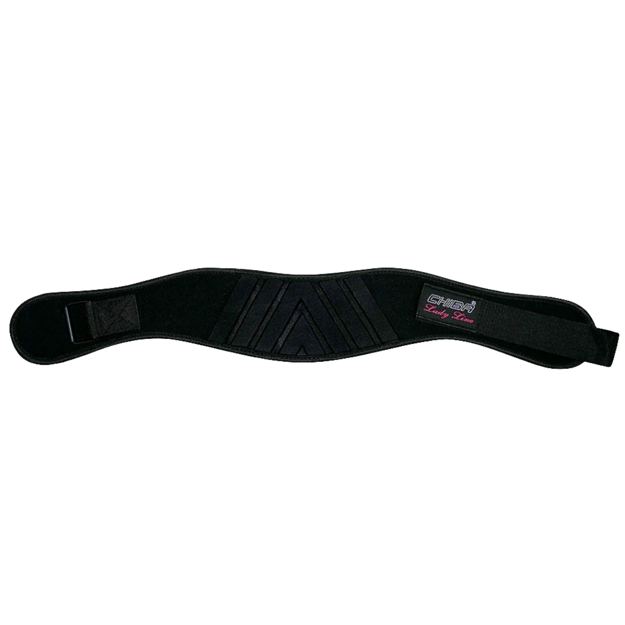 Chiba Lady Nylon Performer Trainingsgürtel Schwarz